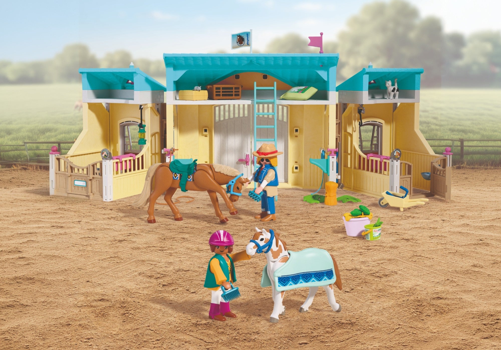 PLAYMOBIL I love horses Grosser Reiterhof 72127 - Bild 3