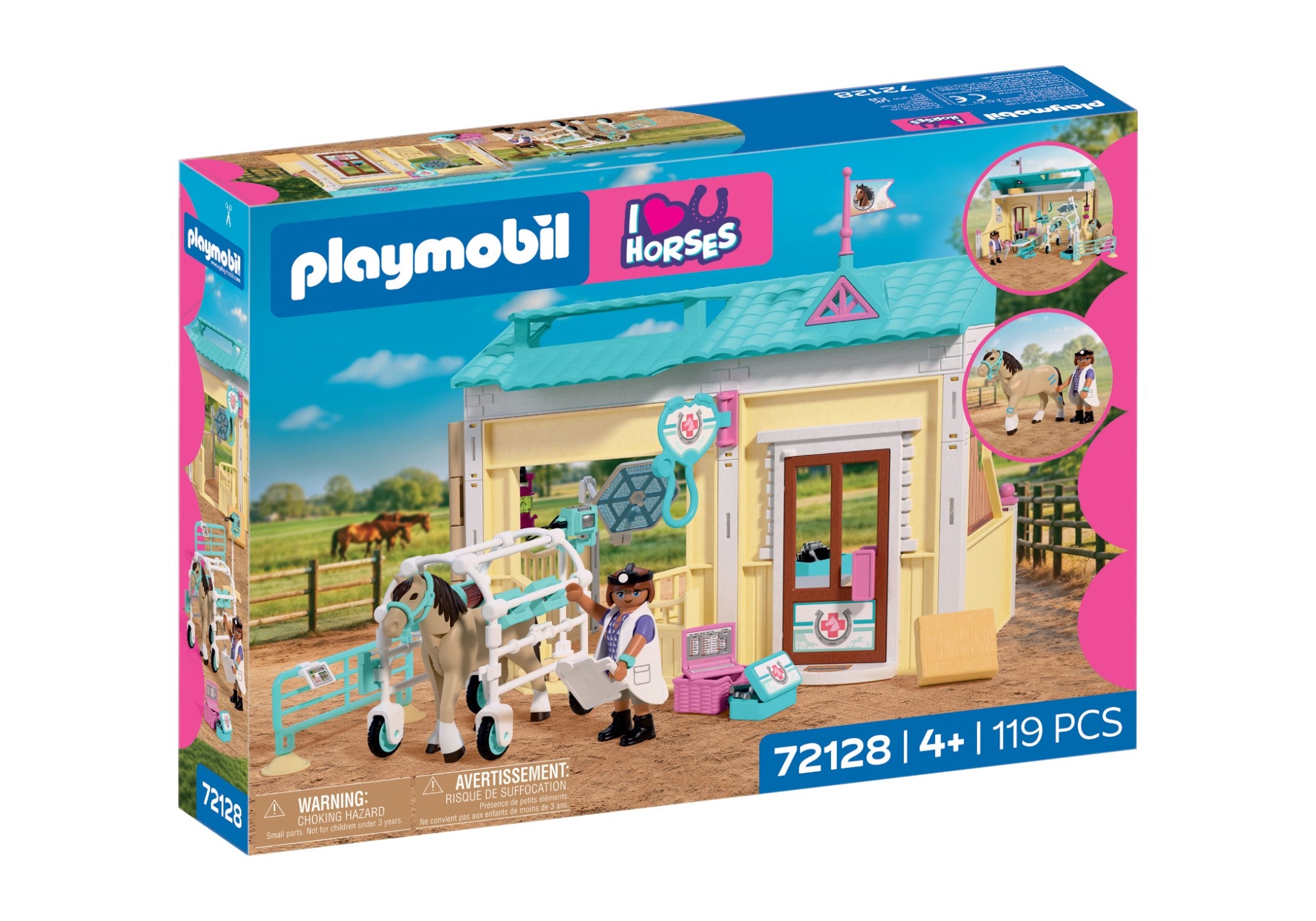 PLAYMOBIL I love horses Tierarztpraxis 72128 - Bild 1