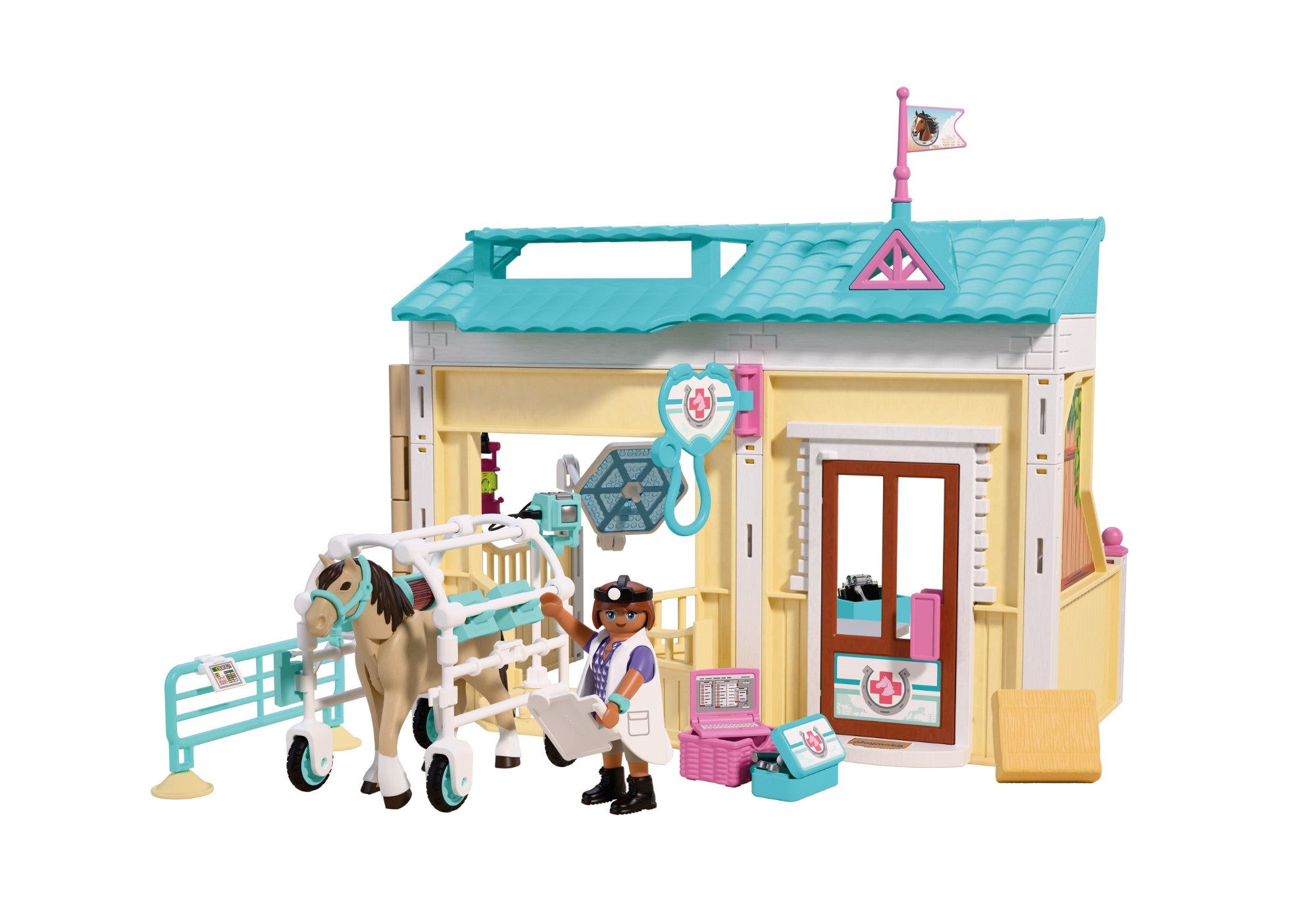 PLAYMOBIL I love horses Tierarztpraxis 72128 - Bild 2