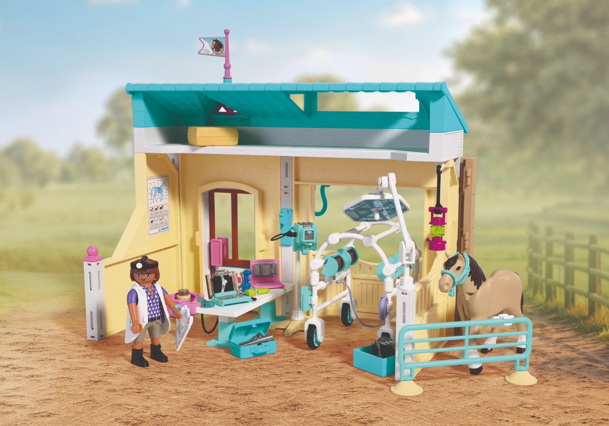 PLAYMOBIL I love horses Tierarztpraxis 72128 - Bild 3