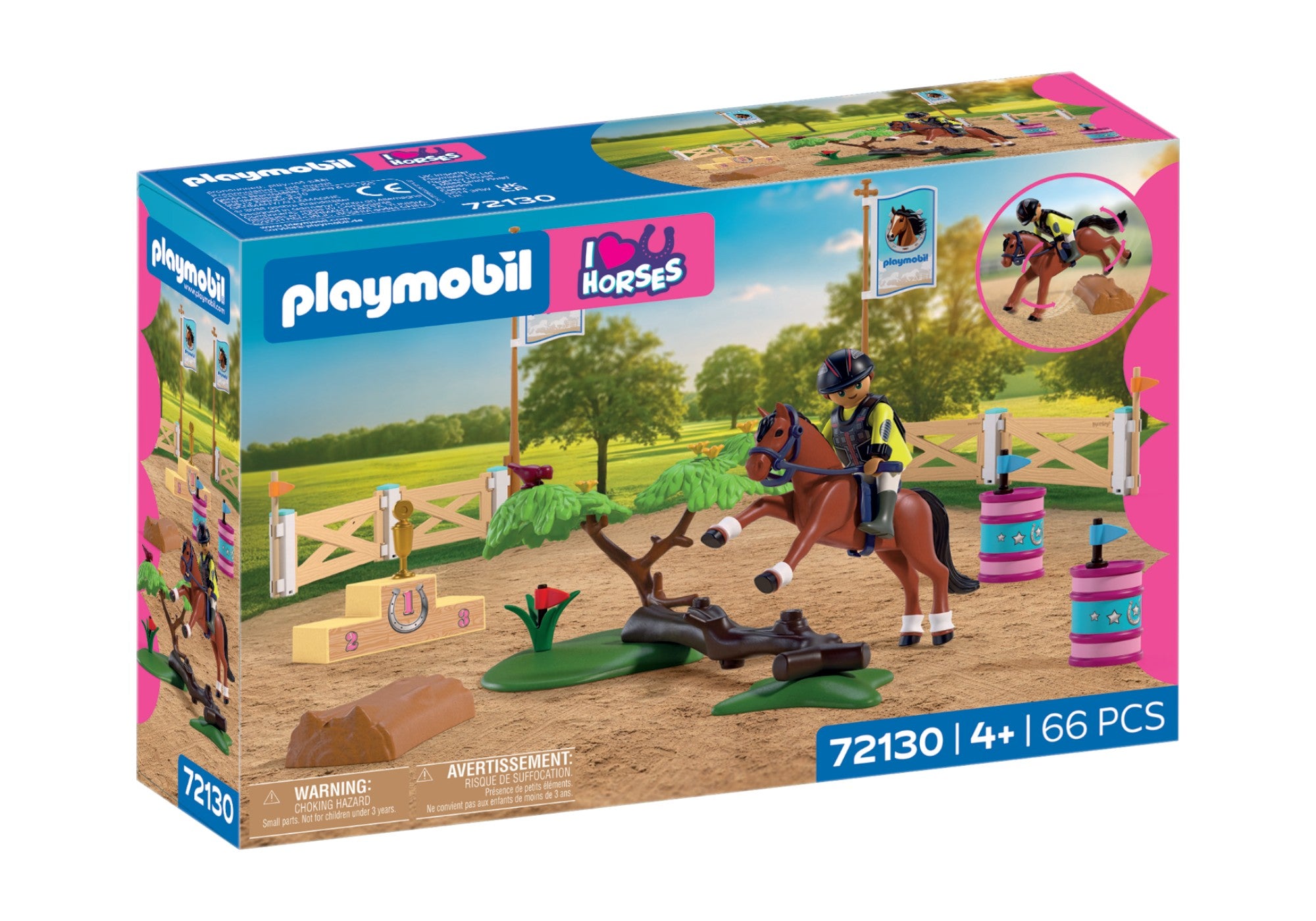 PLAYMOBIL I love horses Turnierreitplatz 72130 - Bild 1