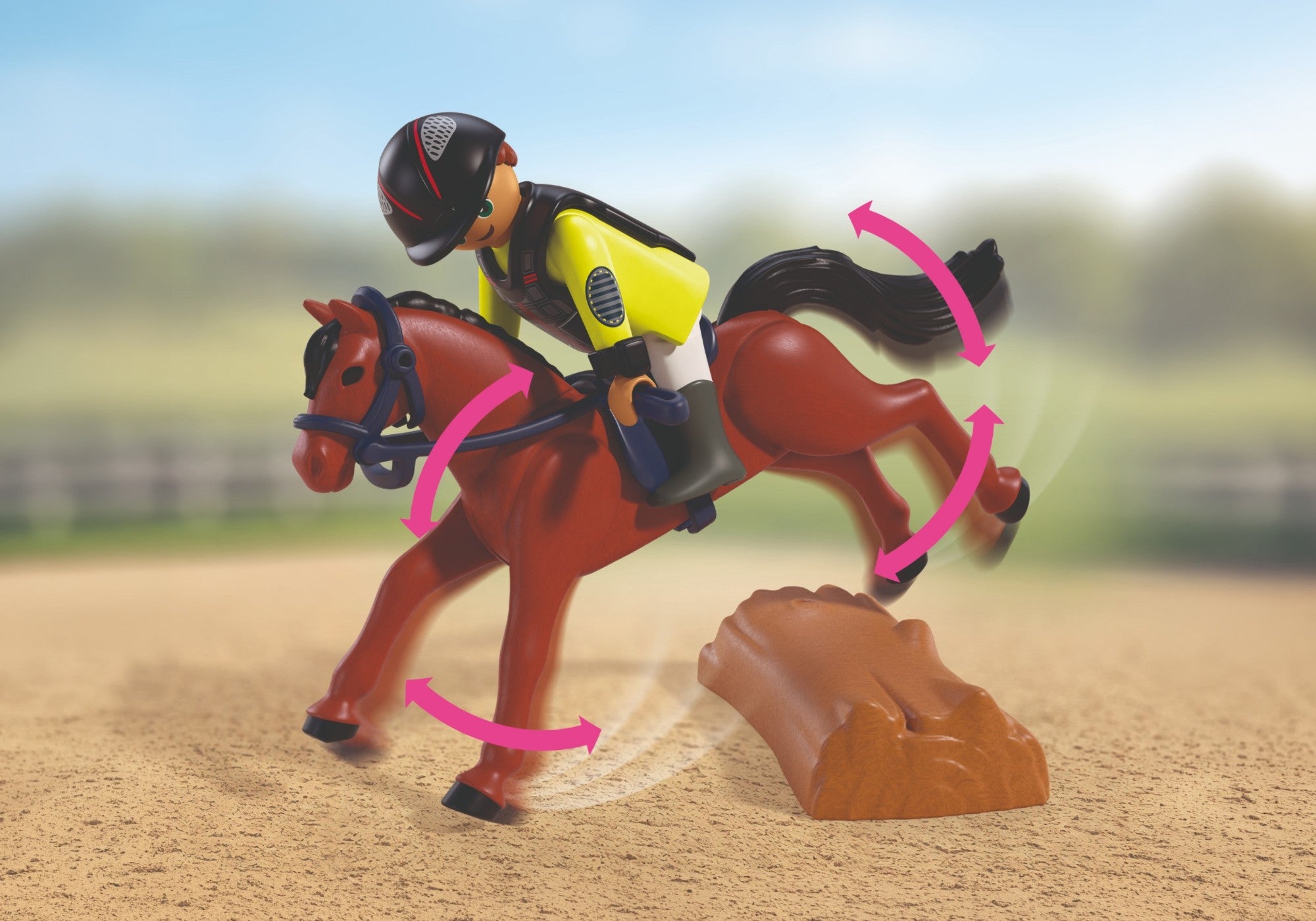 PLAYMOBIL I love horses Turnierreitplatz 72130 - Bild 2