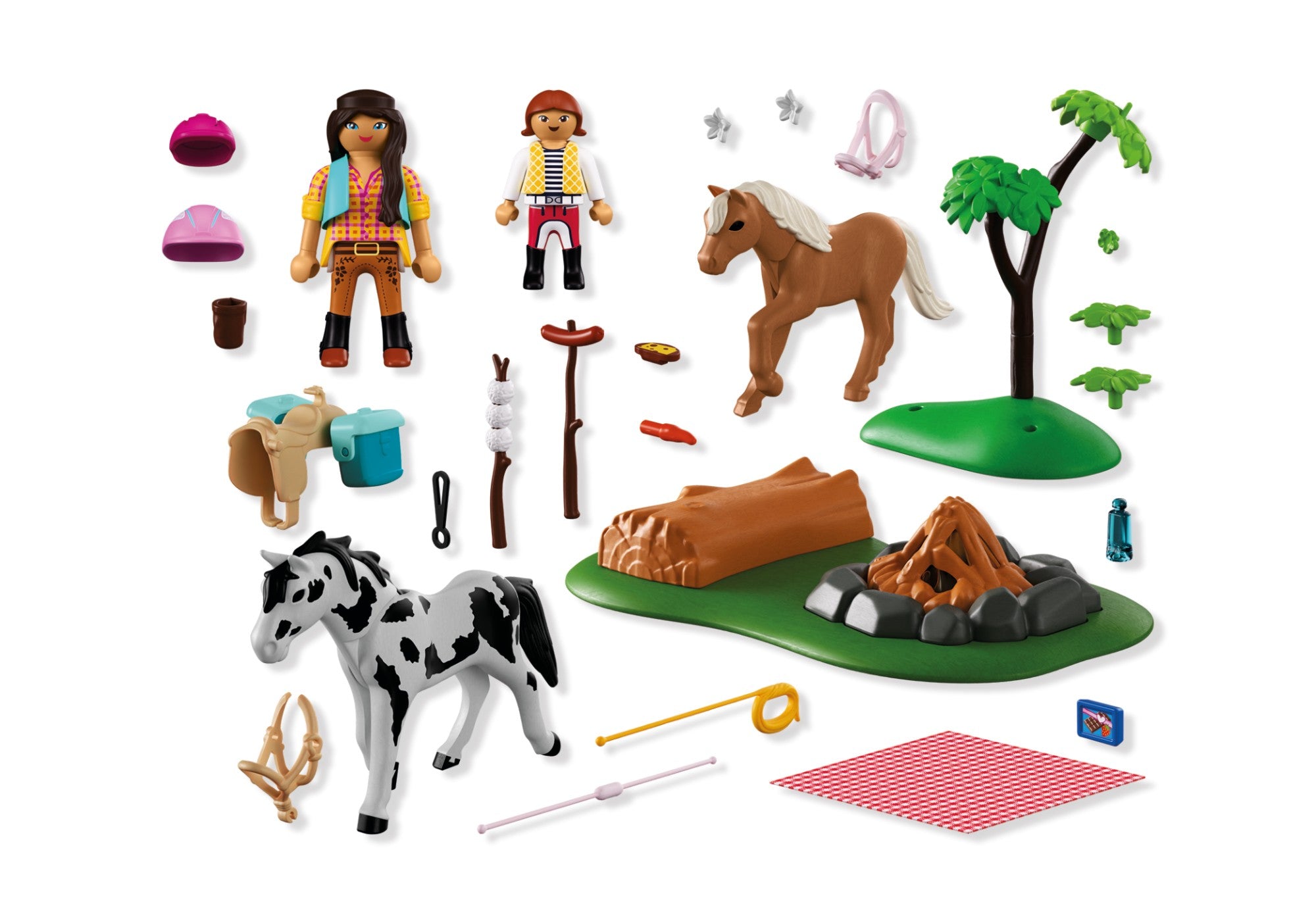 PLAYMOBIL I love horses Reitausflug mit Lagerfeuer 72132 - Bild 3