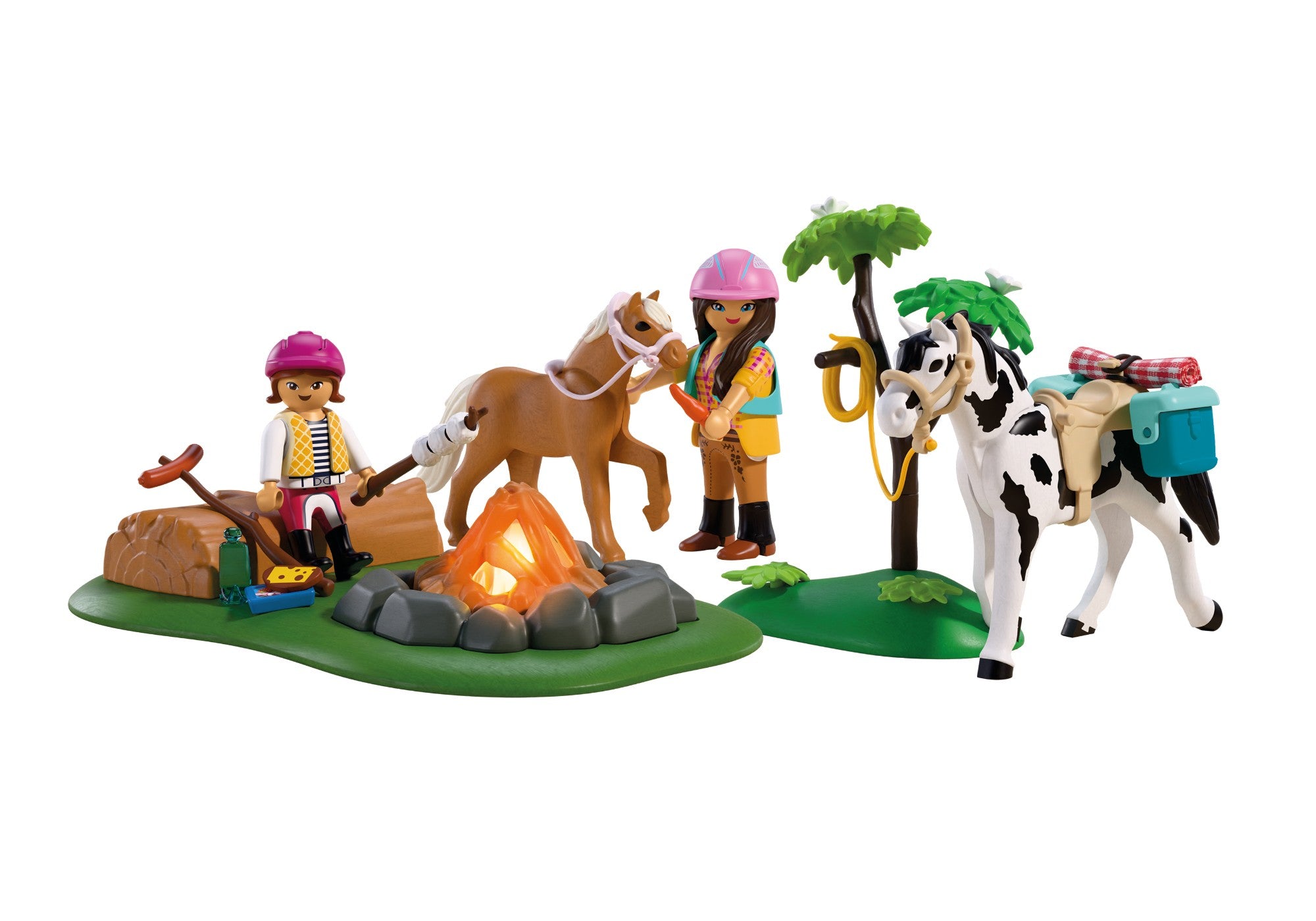 PLAYMOBIL I love horses Reitausflug mit Lagerfeuer 72132 - Bild 2
