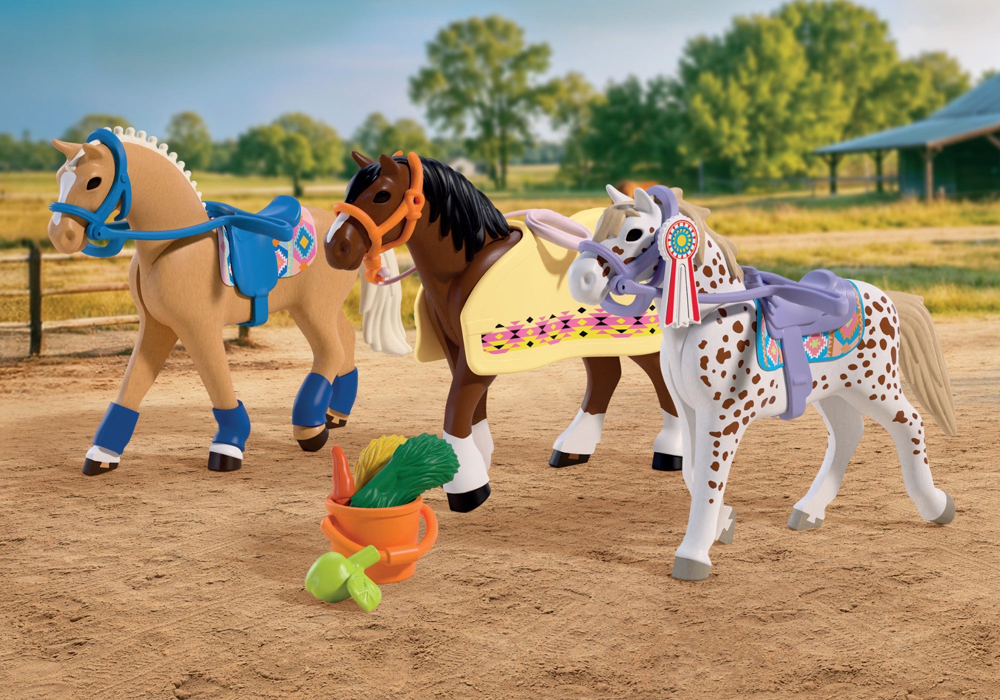 PLAYMOBIL I love horses Drei Sammelpferde 72133 - Bild 3