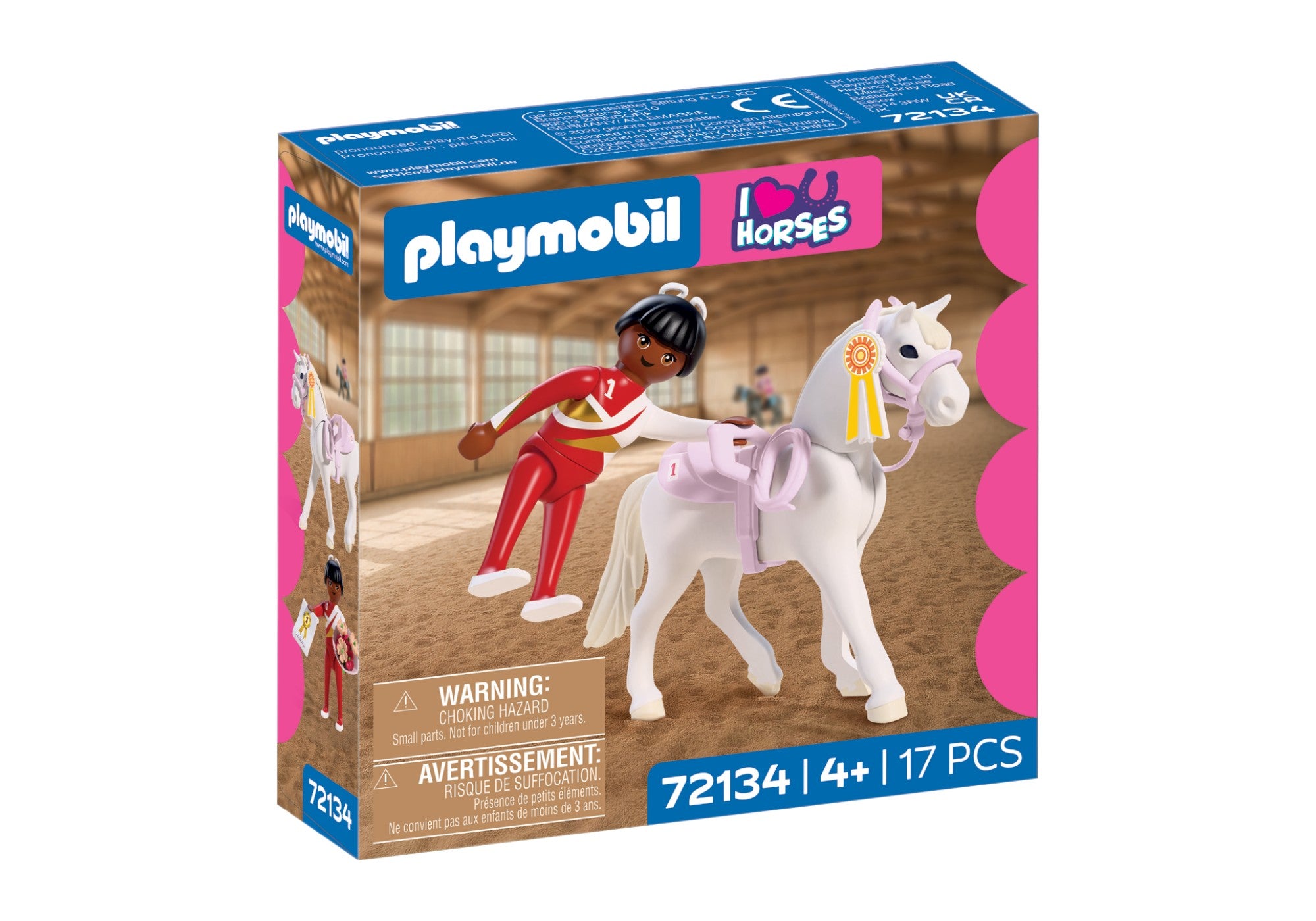PLAYMOBIL I love horses Voltigieren 72134 - Bild 1