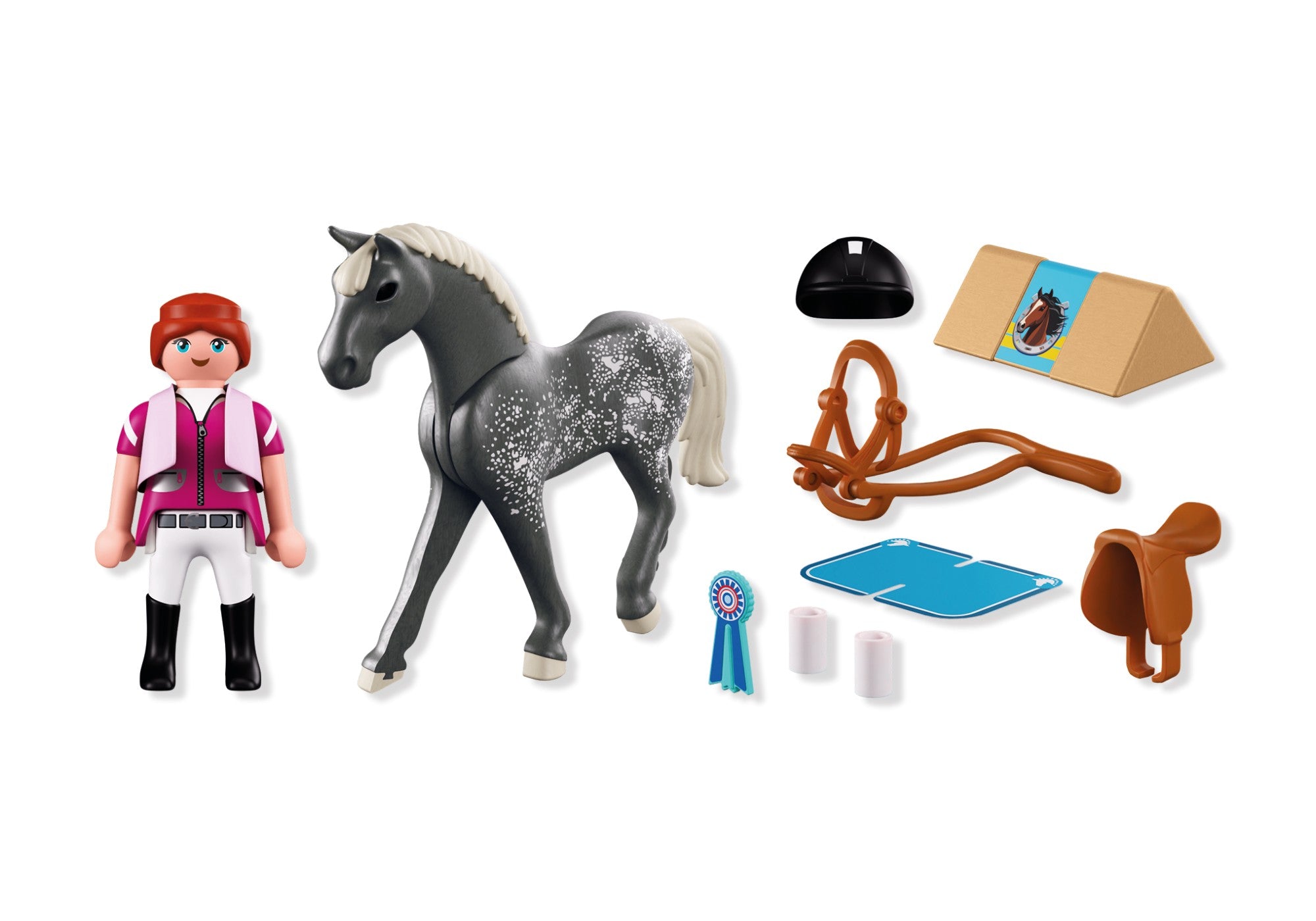 PLAYMOBIL I love horses Springreiten 72135 - Bild 3