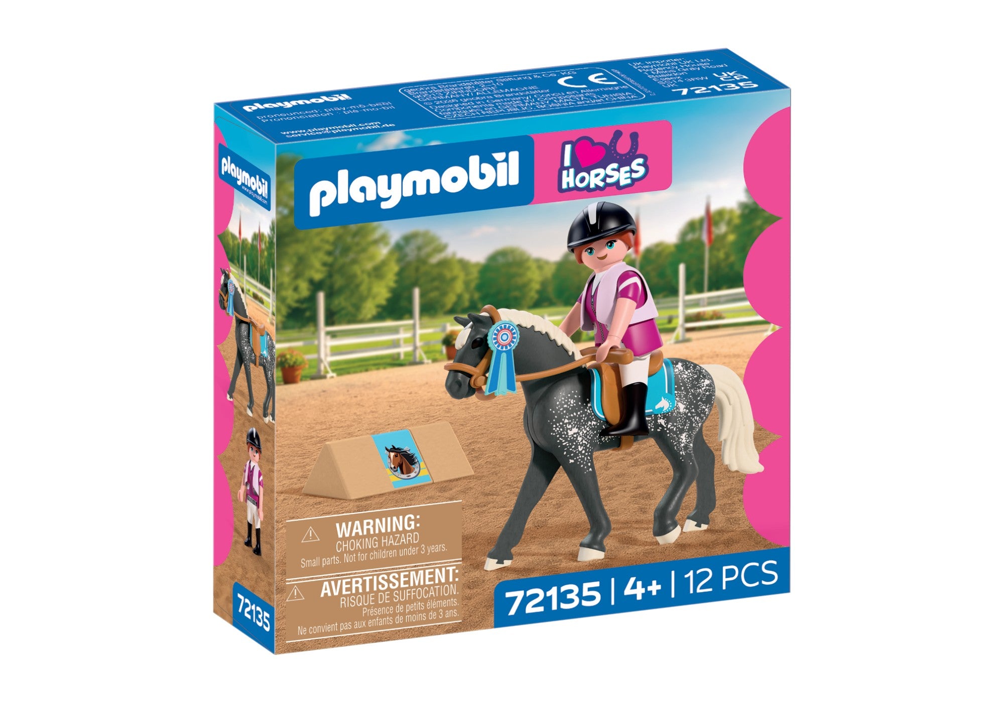 PLAYMOBIL I love horses Springreiten 72135 - Bild 1