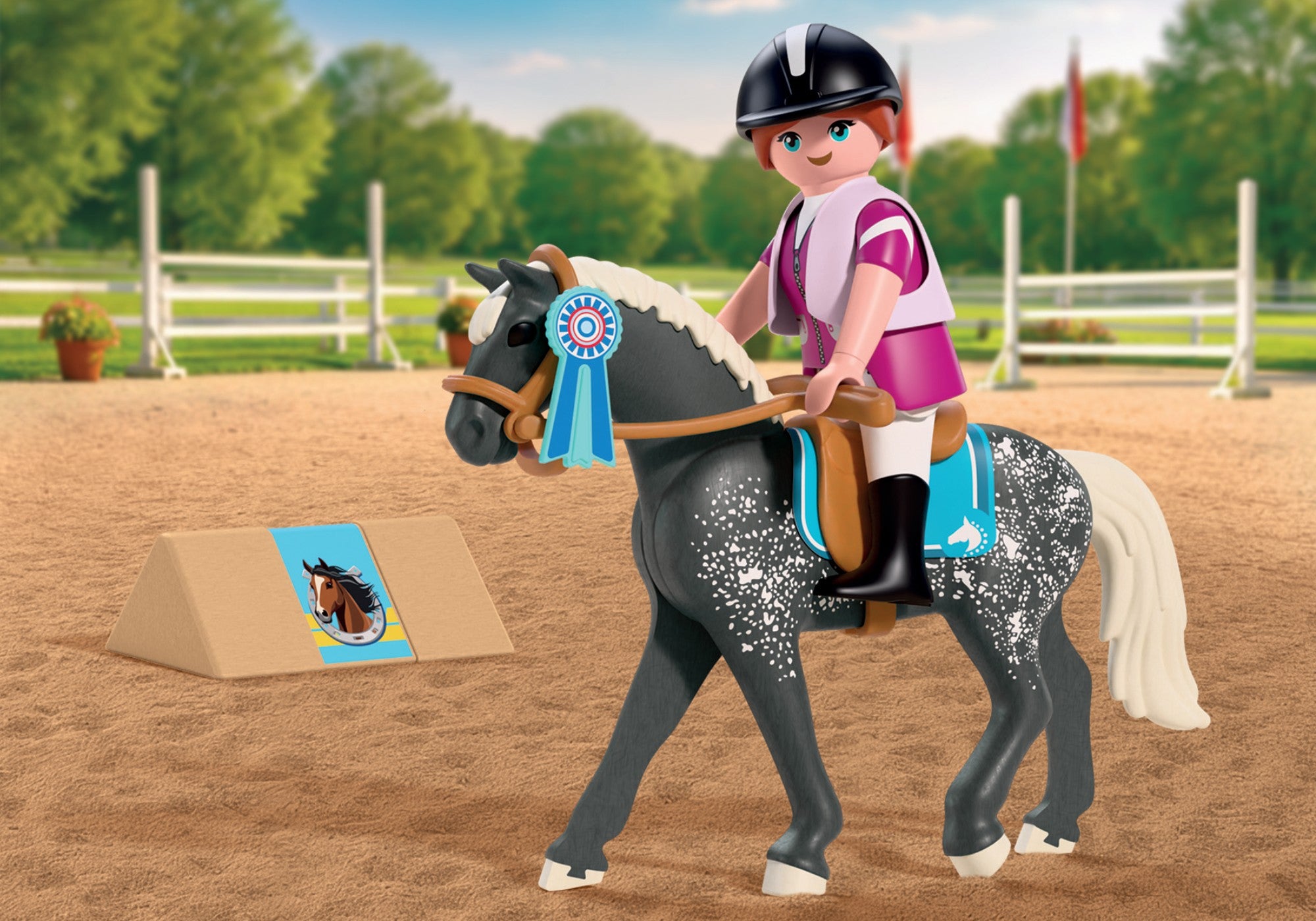 PLAYMOBIL I love horses Springreiten 72135 - Bild 4