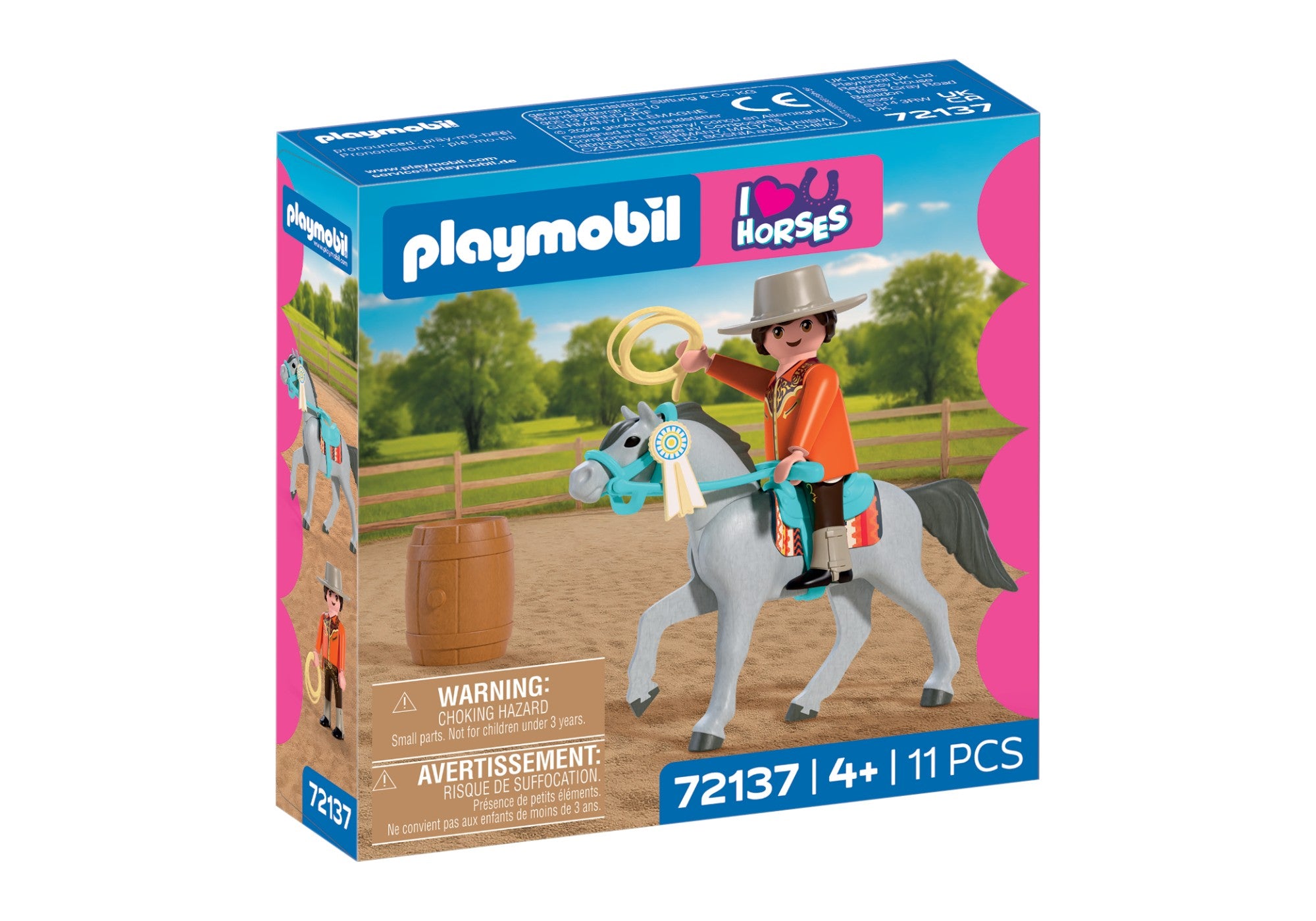 PLAYMOBIL I love horses Westernreiten 72137 - Bild 1