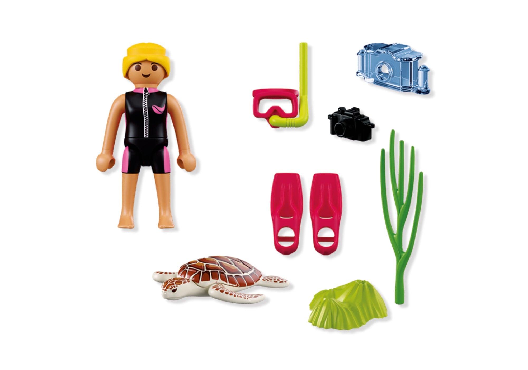 PLAYMOBIL Taucherin mit Schildkröte 72151 - Bild 4