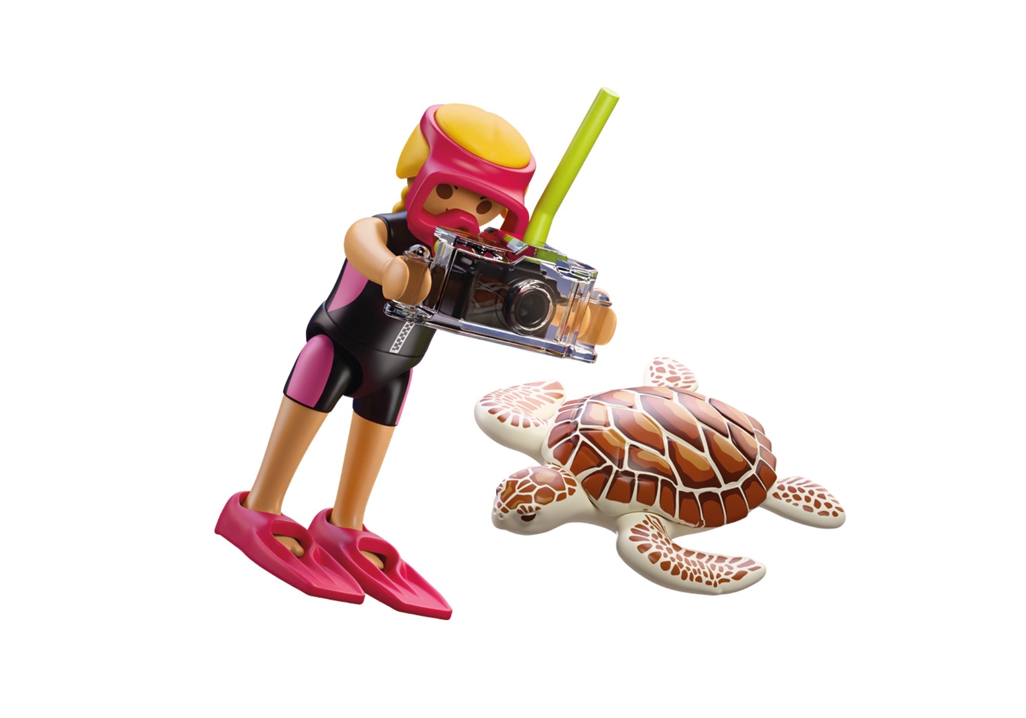 PLAYMOBIL Taucherin mit Schildkröte 72151 - Bild 2