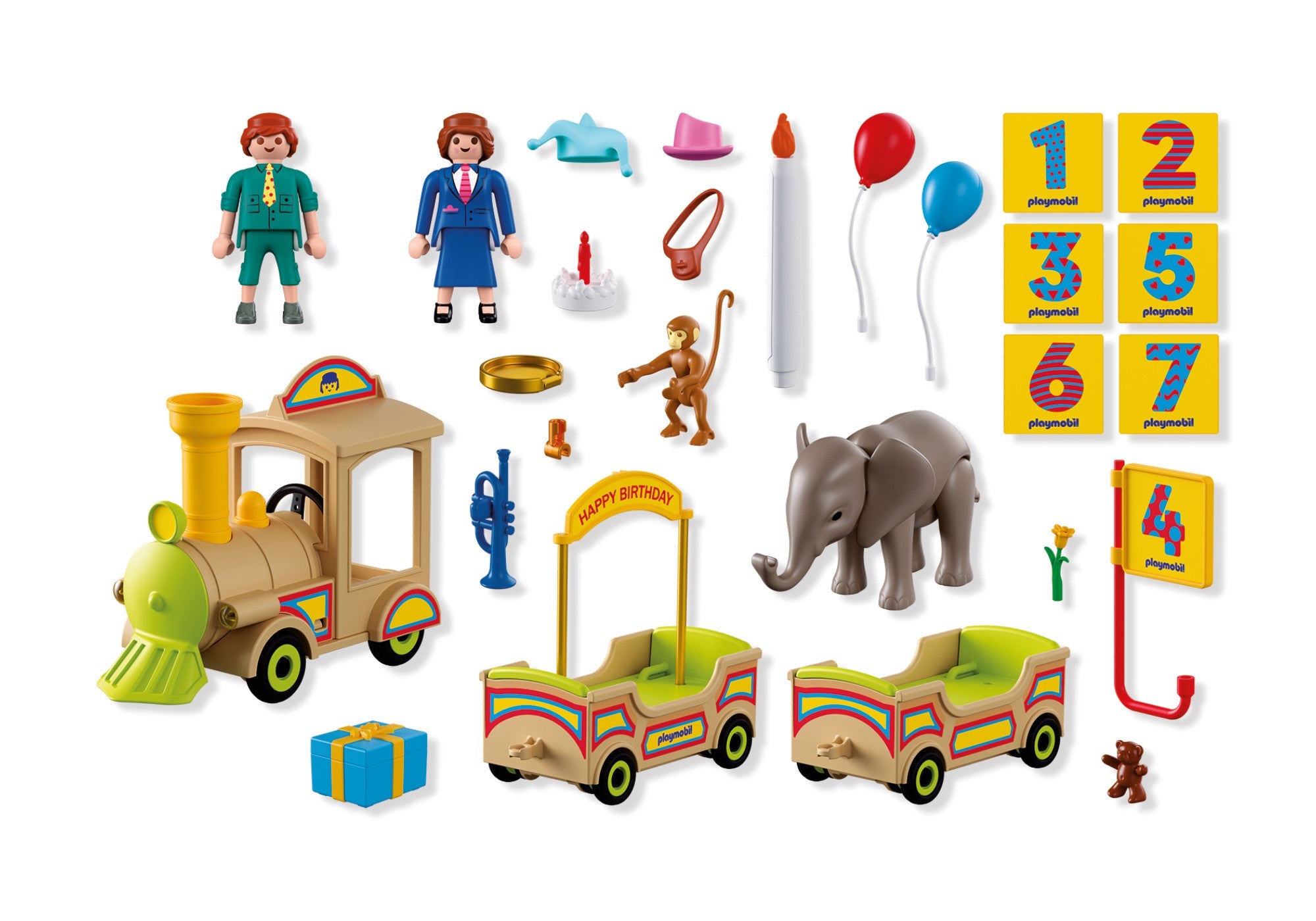PLAYMOBIL Geburtstagszug 72184 - Bild 5