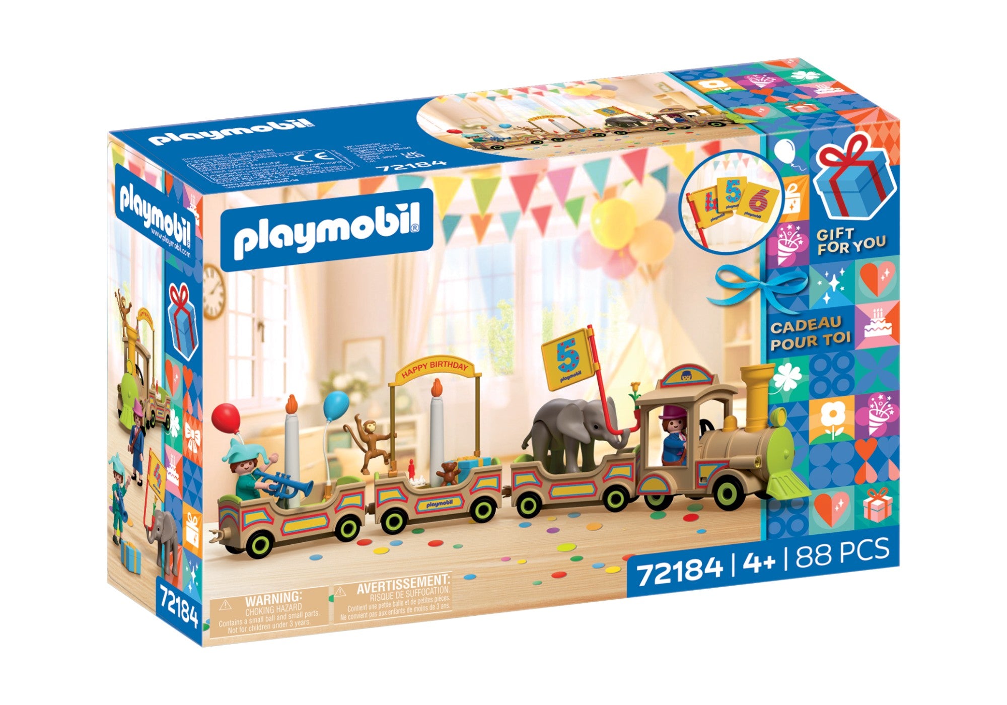 PLAYMOBIL Geburtstagszug 72184 - Bild 1