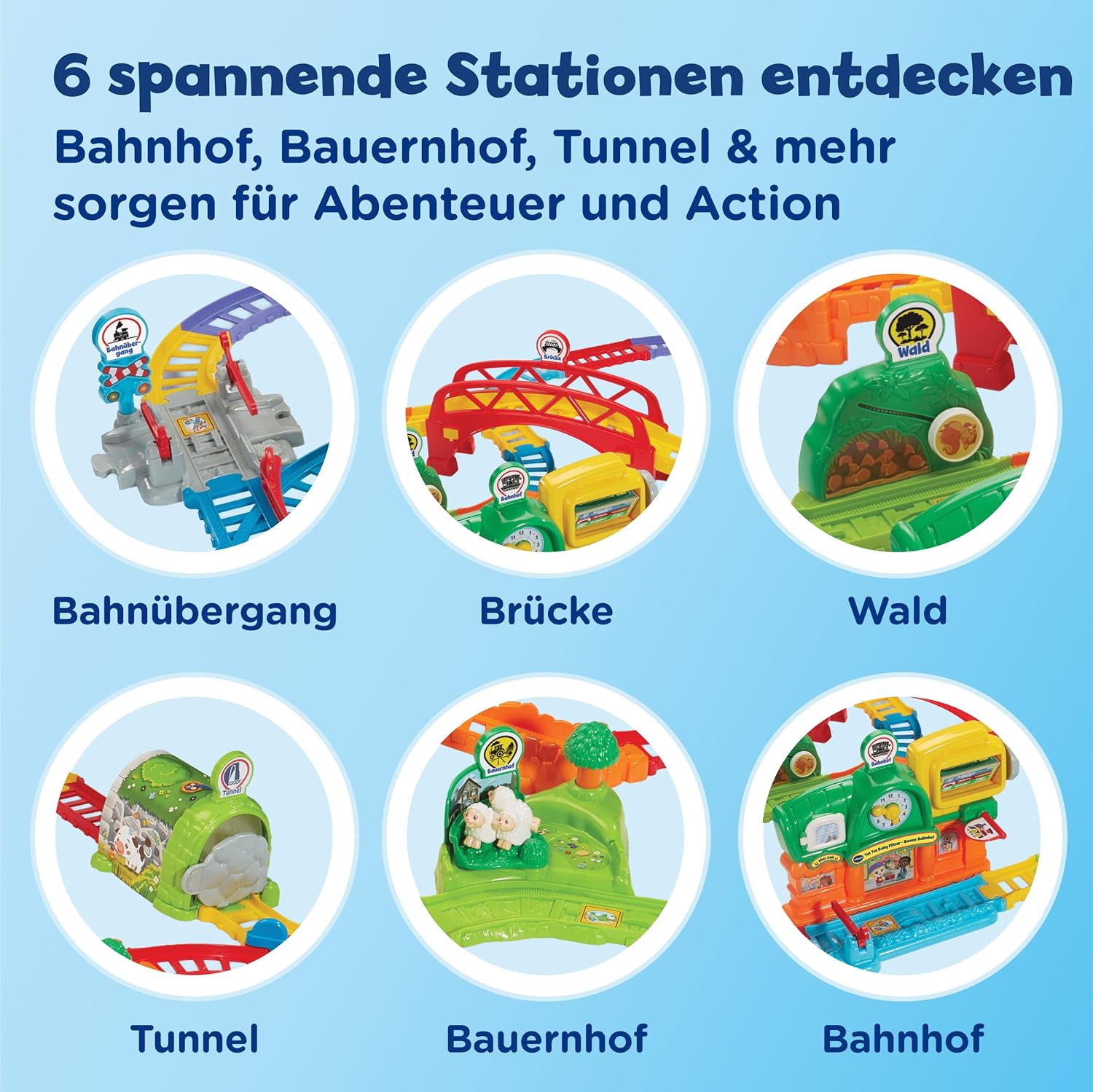 VTech Tut Tut Baby Flitzer Bunter Bahnhof - Bild 7