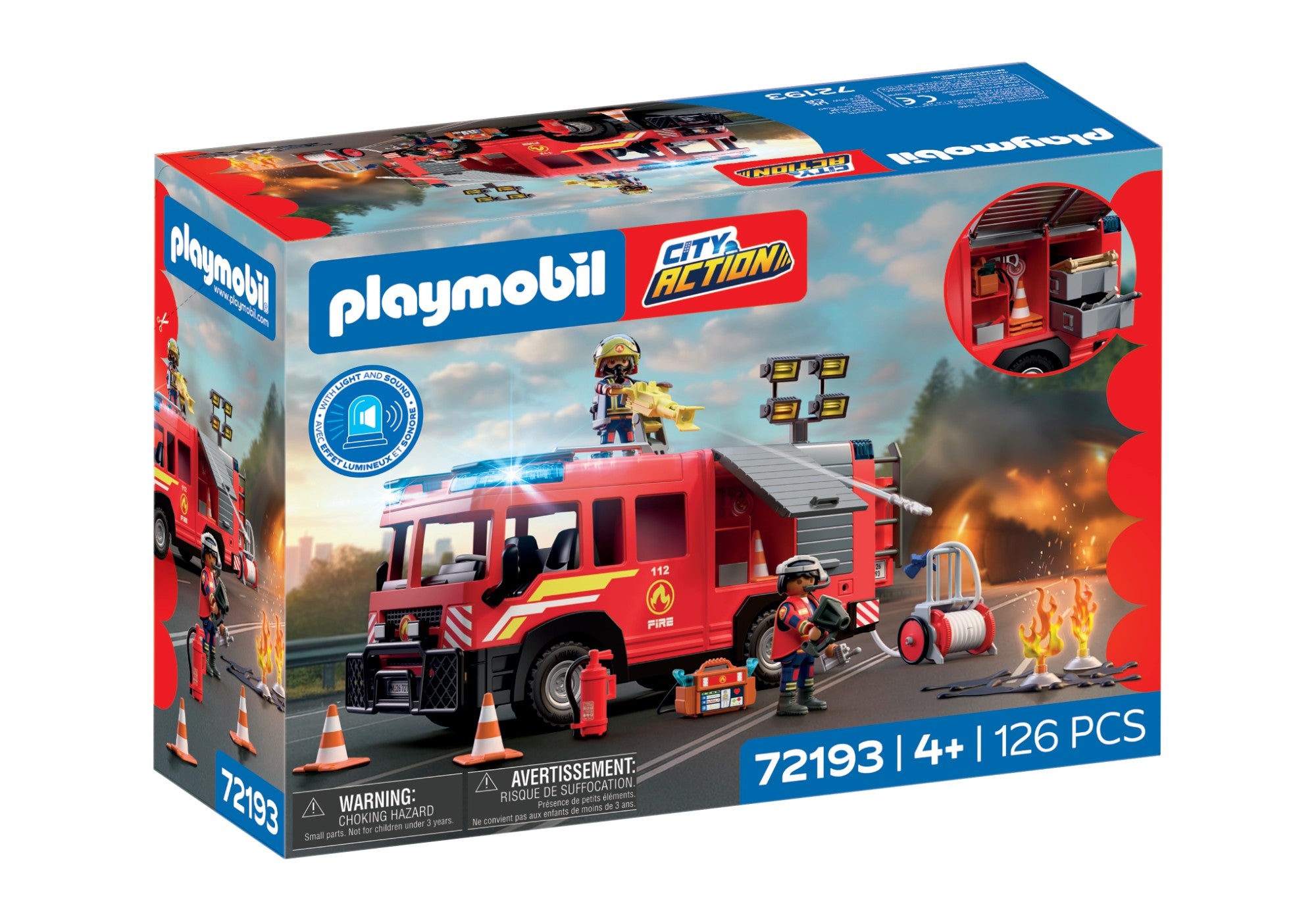 PLAYMOBIL Feuerwehr-Rüstfahrzeug 72193 - Bild 1