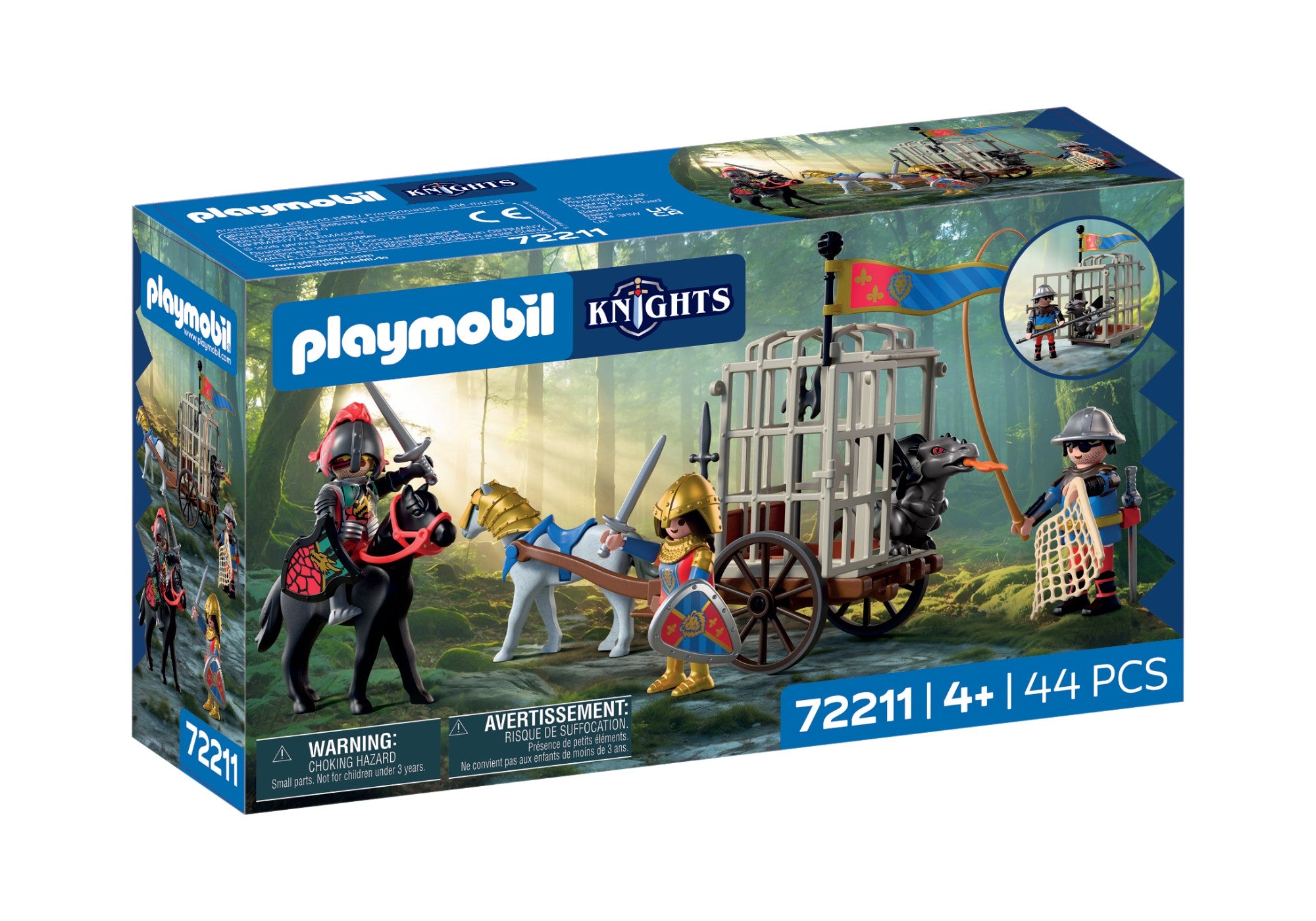 PLAYMOBIL Knights Drachenentführung 72211 - Bild 1