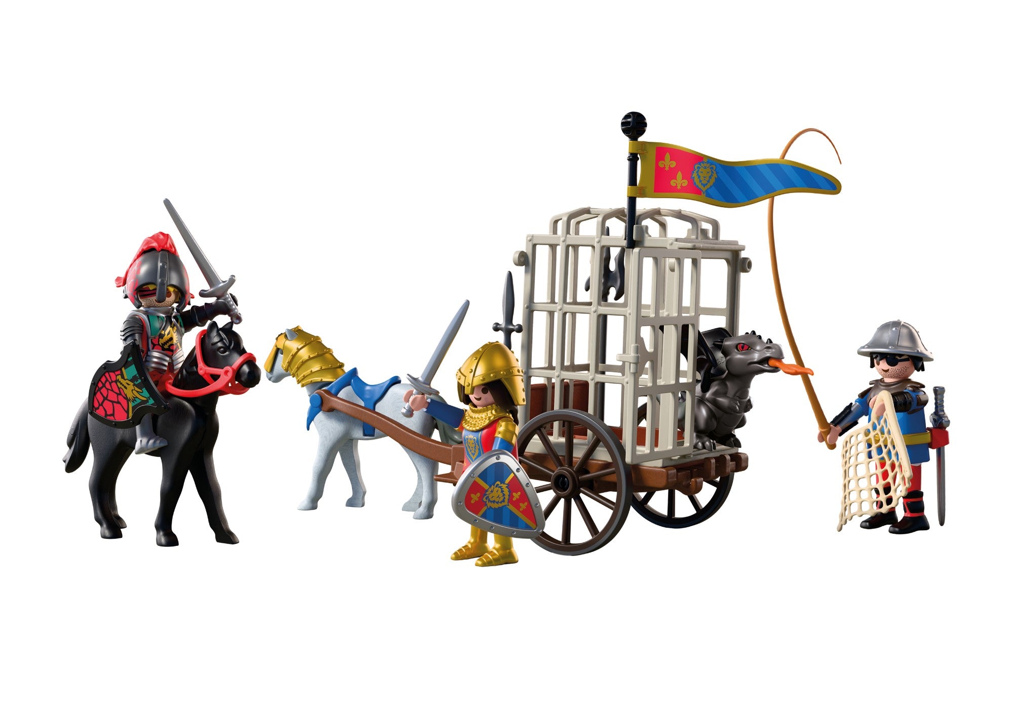PLAYMOBIL Knights Drachenentführung 72211 - Bild 2