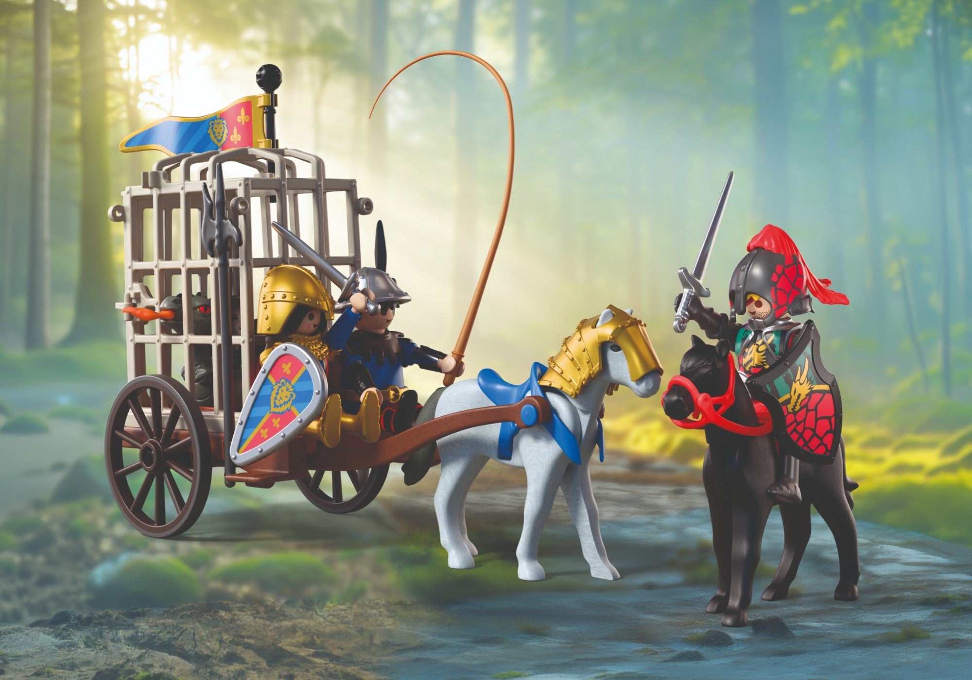 PLAYMOBIL Knights Drachenentführung 72211 - Bild 4