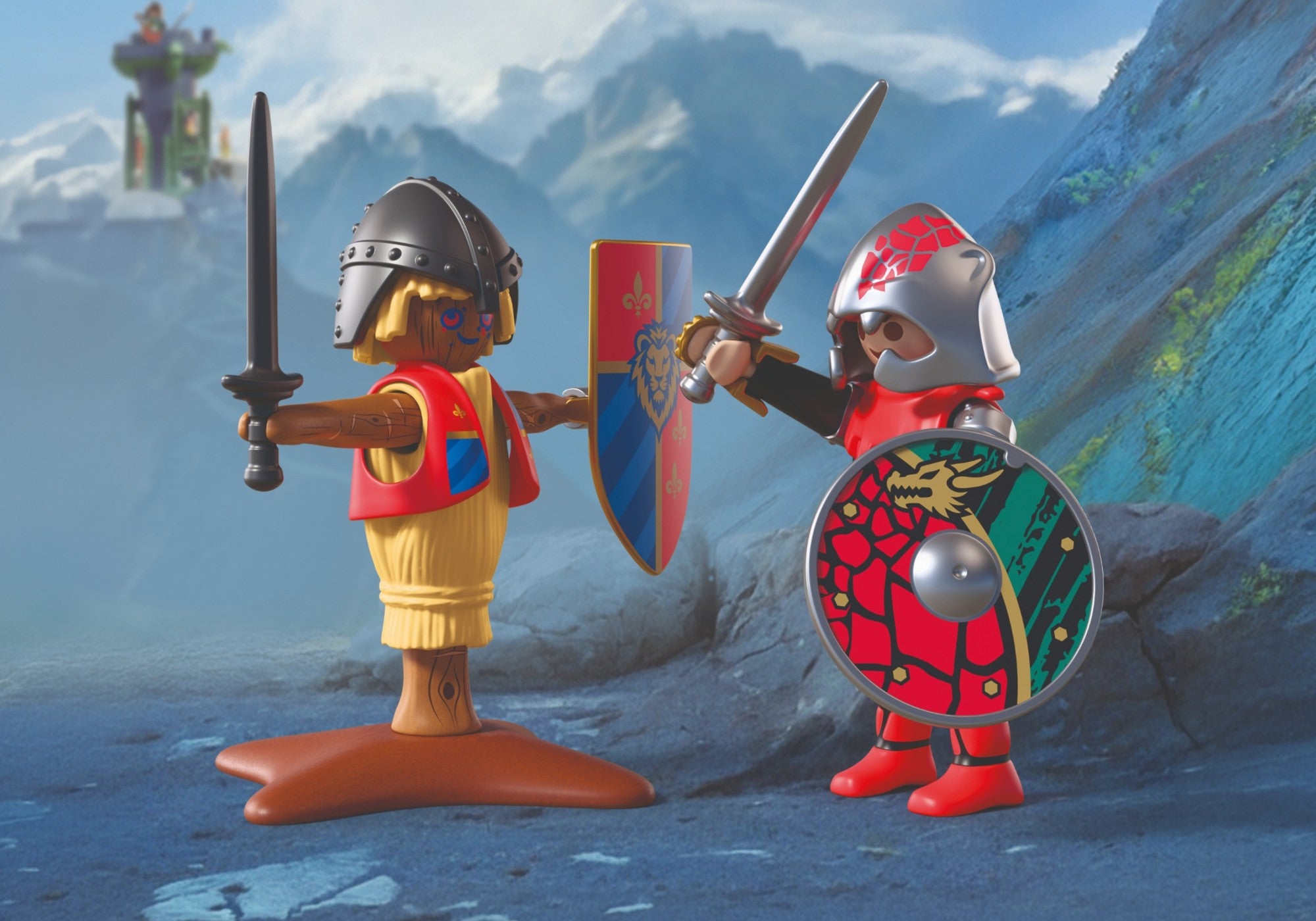 PLAYMOBIL Knights Kampftraining Drachenritter 72213 - Bild 4