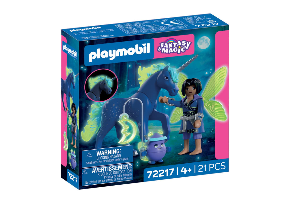 PLAYMOBIL Fantasy & Magic Sammeleinhorn Mondschein mit Fee 72217 - Bild 1