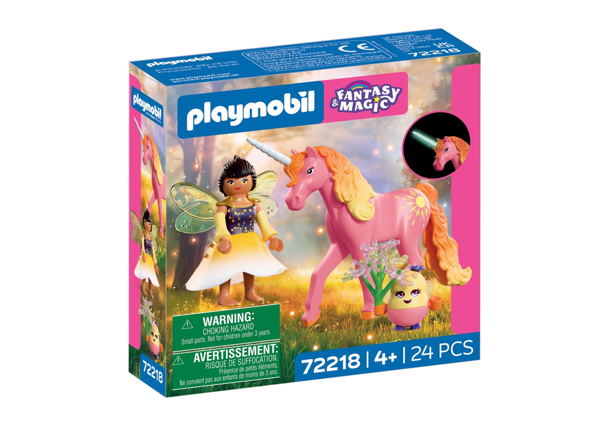 PLAYMOBIL Fantasy & Magic Sammeleinhorn Morgentau mit Fee 72218 - Bild 1