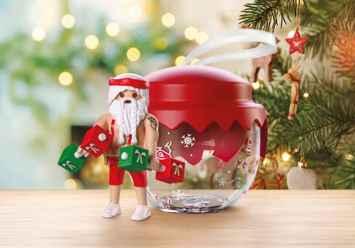 PLAYMOBIL Weihnachtskugel Kraftsportler 72220 - Bild 4