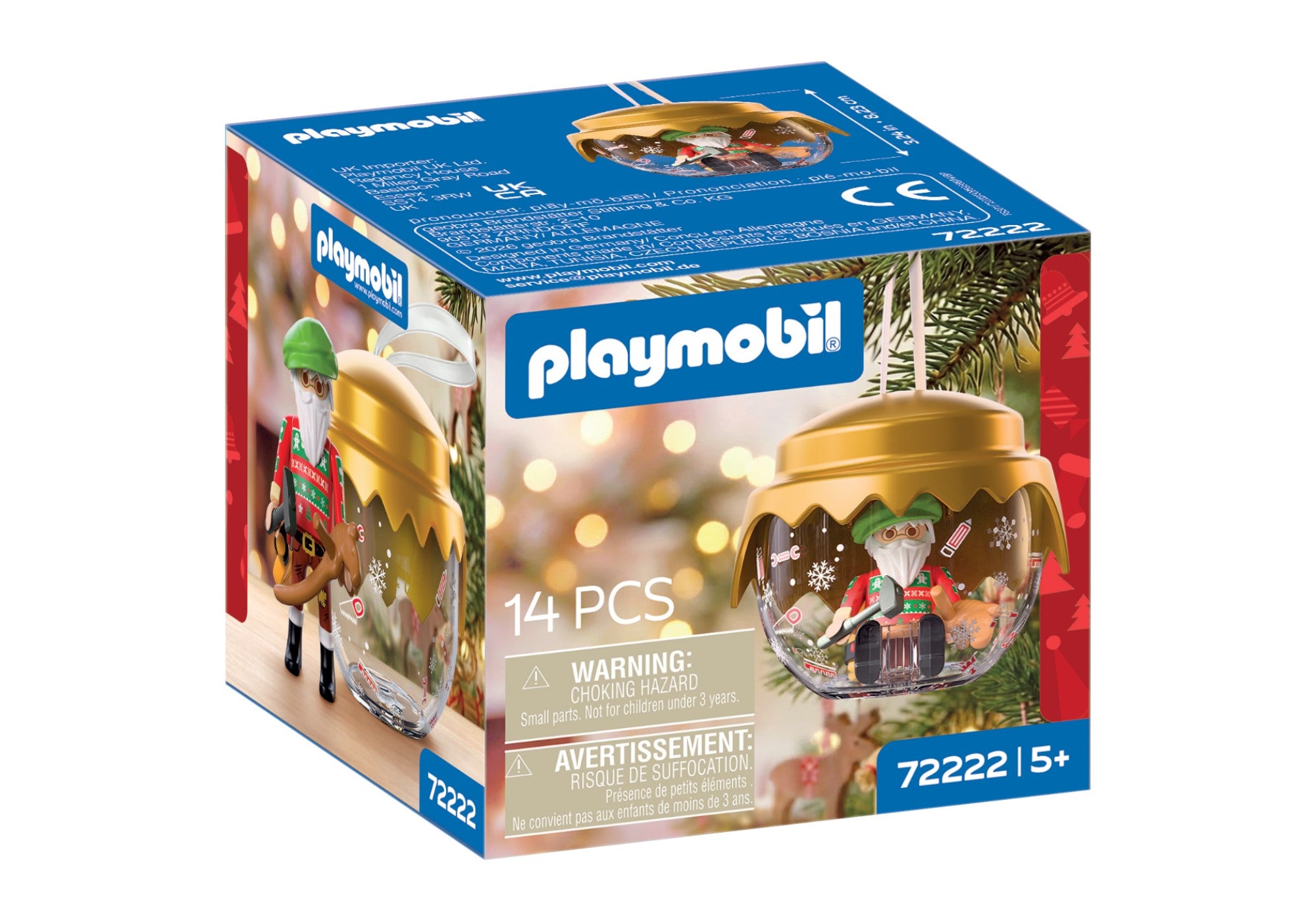 PLAYMOBIL Weihnachtskugel Spielzeugentwickler 72222 - Bild 1