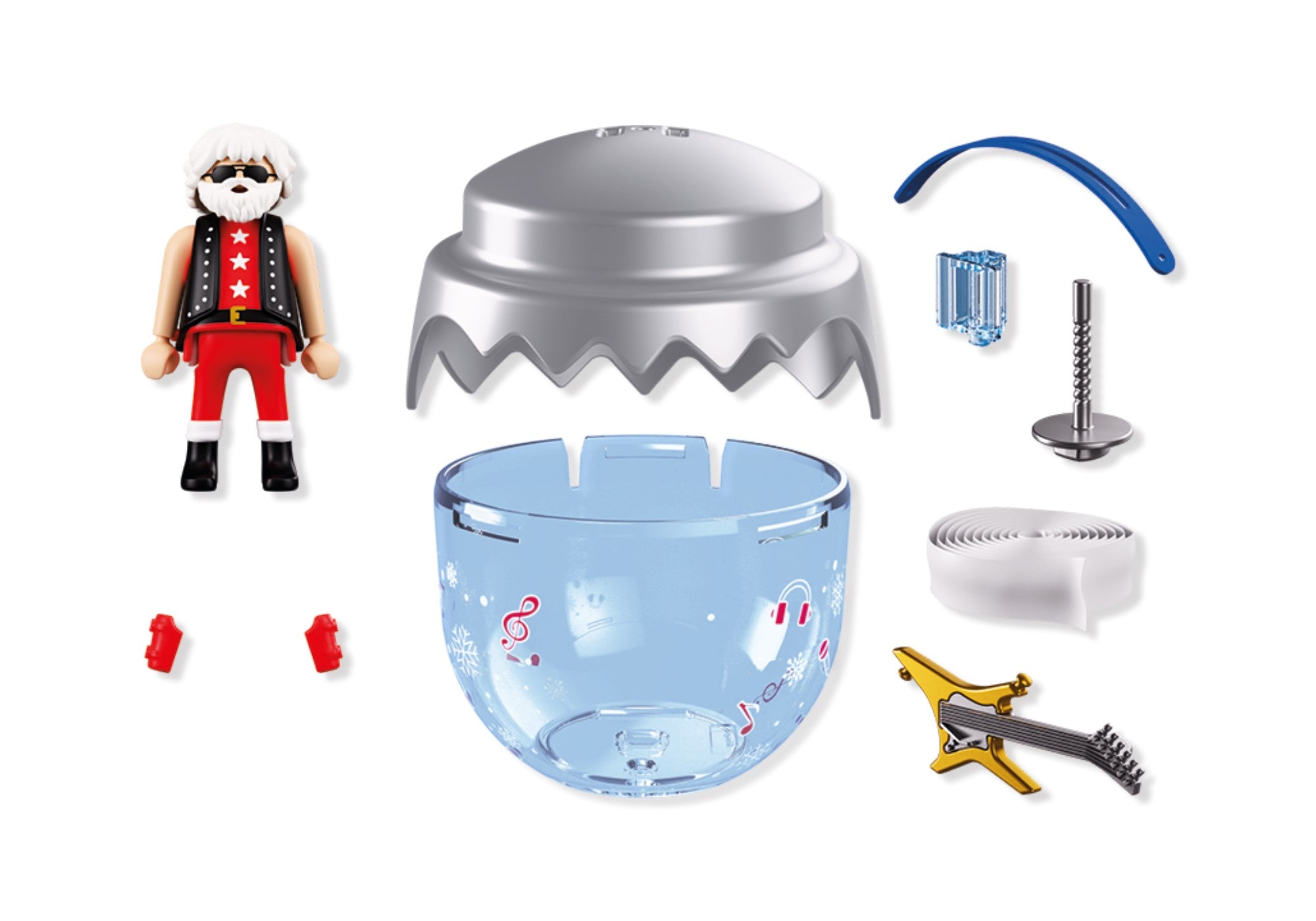 PLAYMOBIL Weihnachtskugel Rockstar 72223 - Bild 5