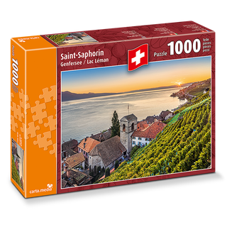 Puzzle 1000 Teile Saint-Saphorin am Genfersee