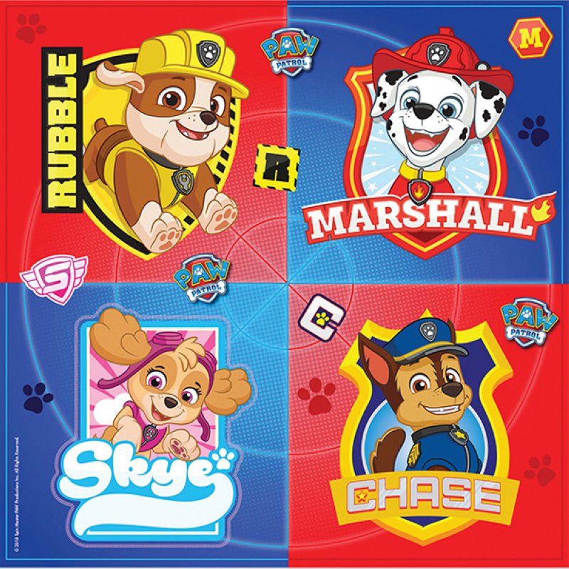 Paw Patrol 20 Servietten - Bild 1
