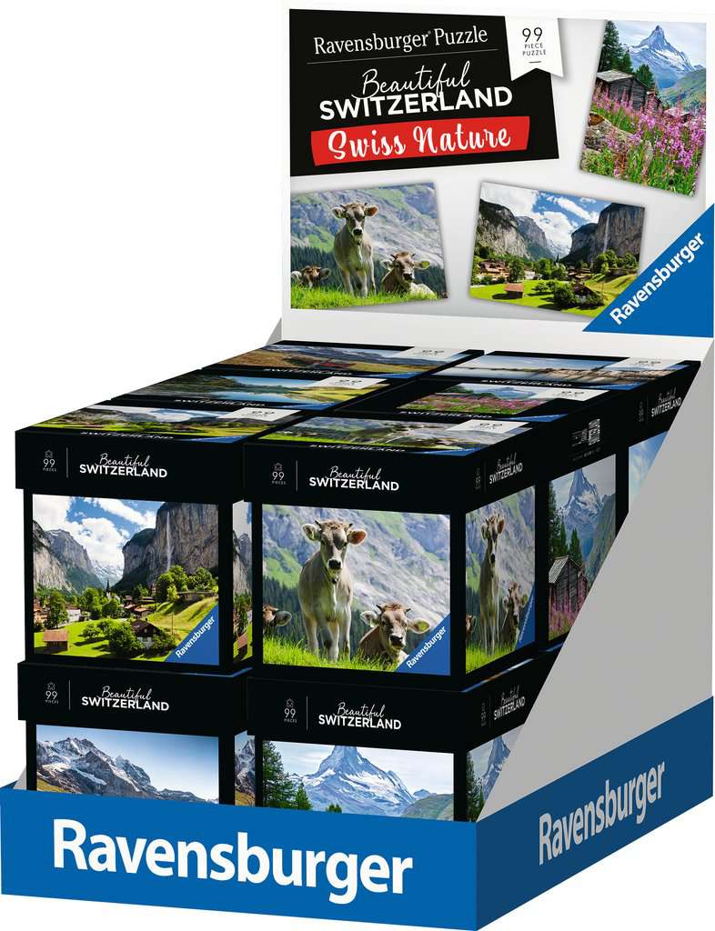 Ravensburger Mini-Puzzle Beautiful Switzerland 73.455 - Bild 1