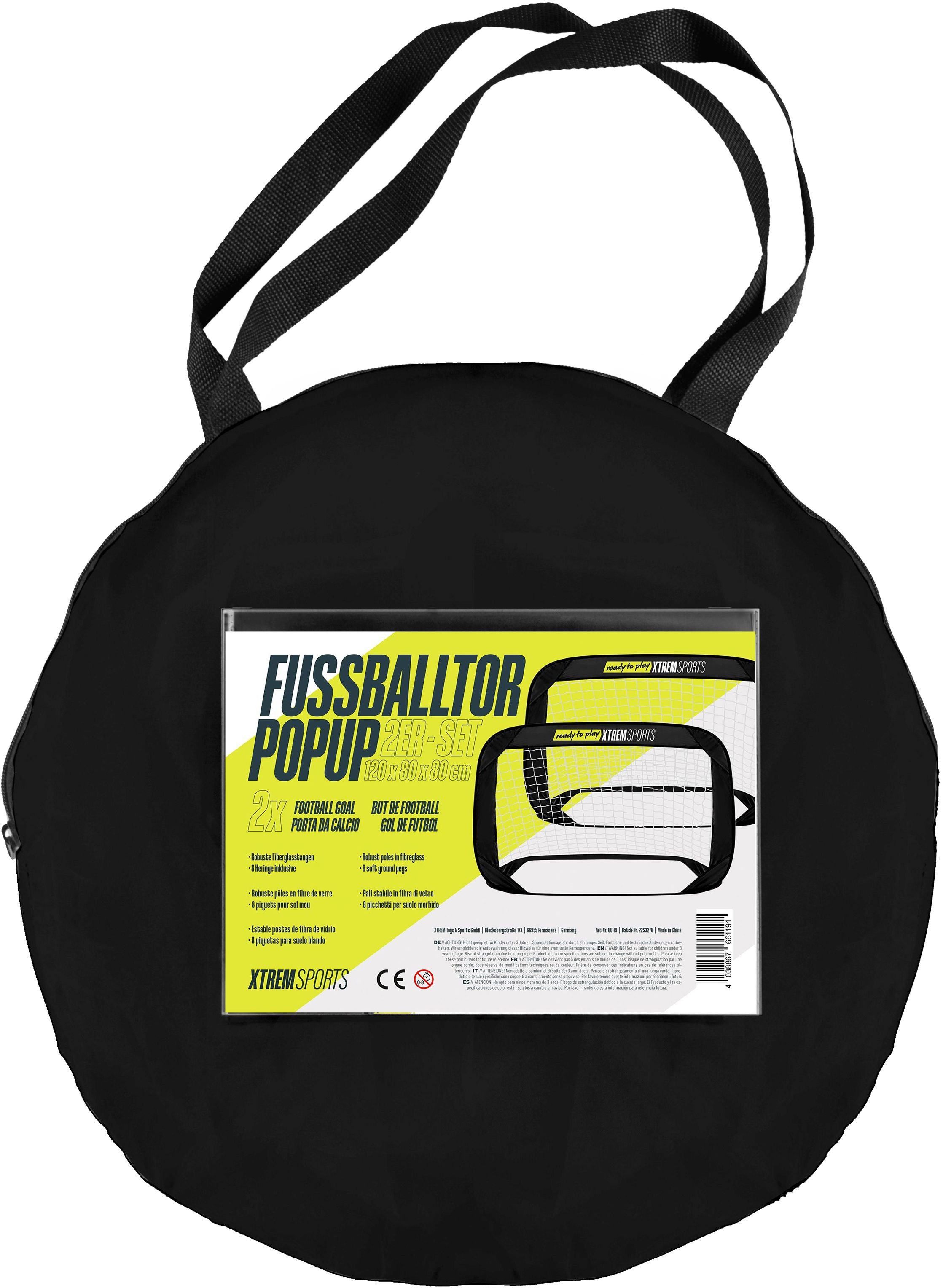Pop - up Fussballtor Set - Bild 3