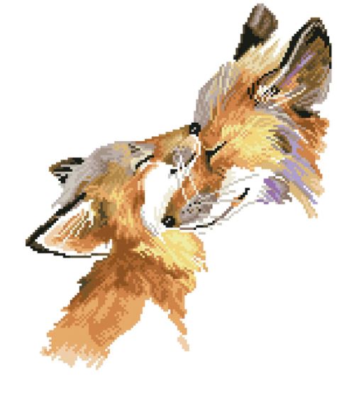 Diamond Painting Füchse - Bild 3