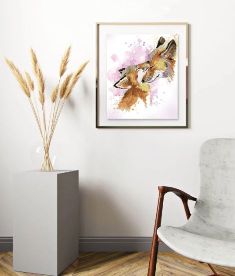 Diamond Painting Füchse - Bild 4