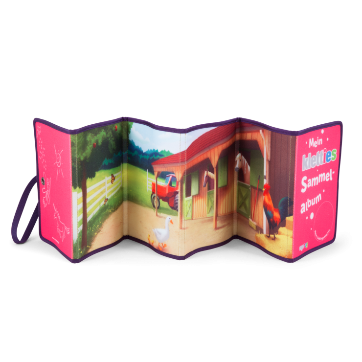 Ergobag Kletties-Sammelalbum pink - Bild 4