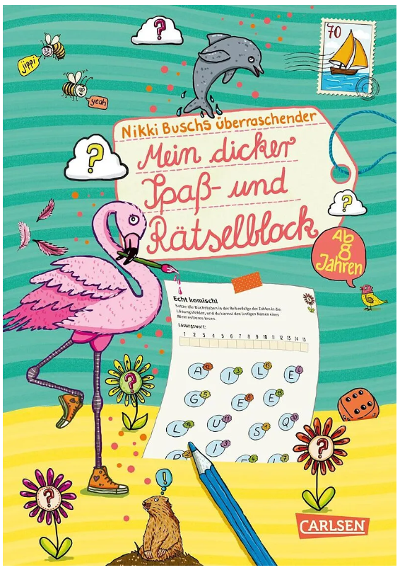 Mein dicker Spass- und Rätselblock ab 8J. - Bild 1