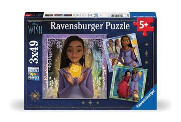 Puzzle 3x49 Teile Disney Wish - Bild 1