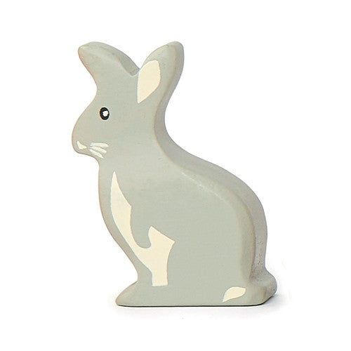 Tender Leaf Toys Holztier Hase grau - Bild 1