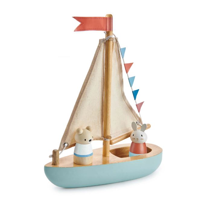Tender Leaf Toys Segelboot - Bild 2
