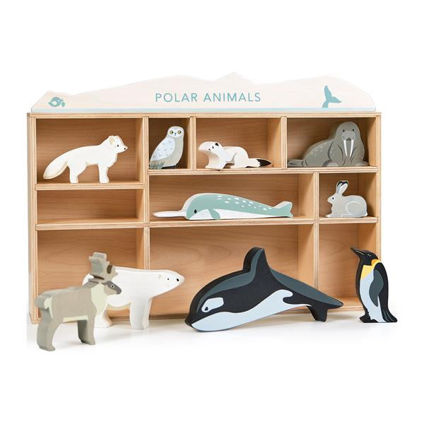 Tender Leaf Toys Holz-Display mit Polartieren - Bild 2