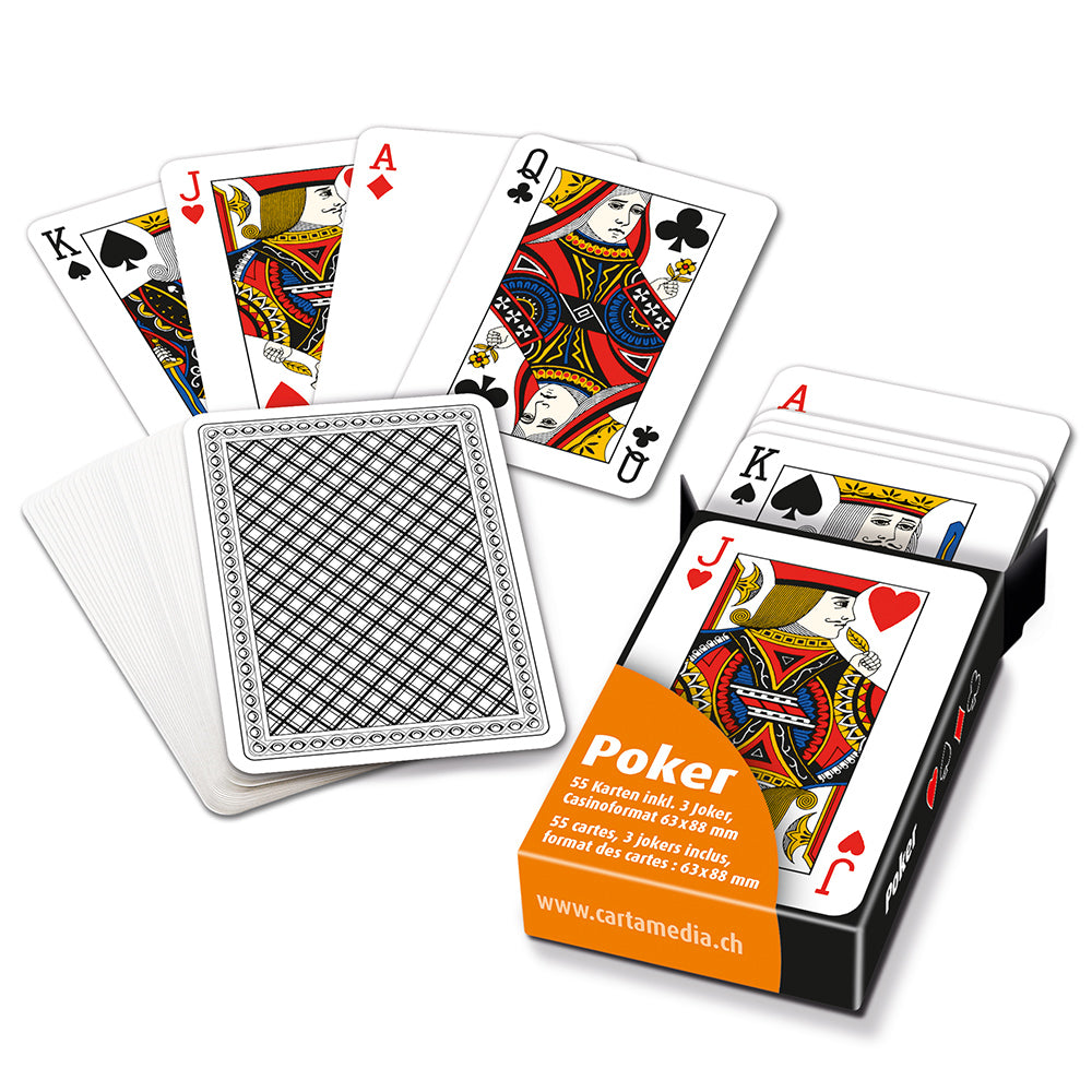 Pokerkarten in Faltschachtel - Bild 1