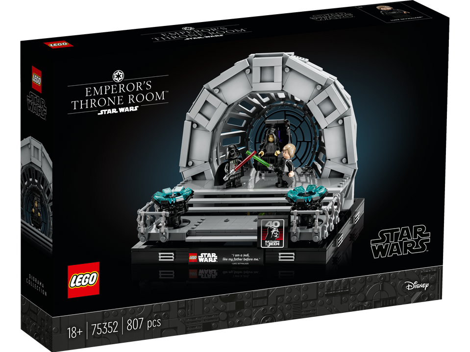 LEGO Star Wars™ Thronsaal des Imperators™ – Diorama 75352