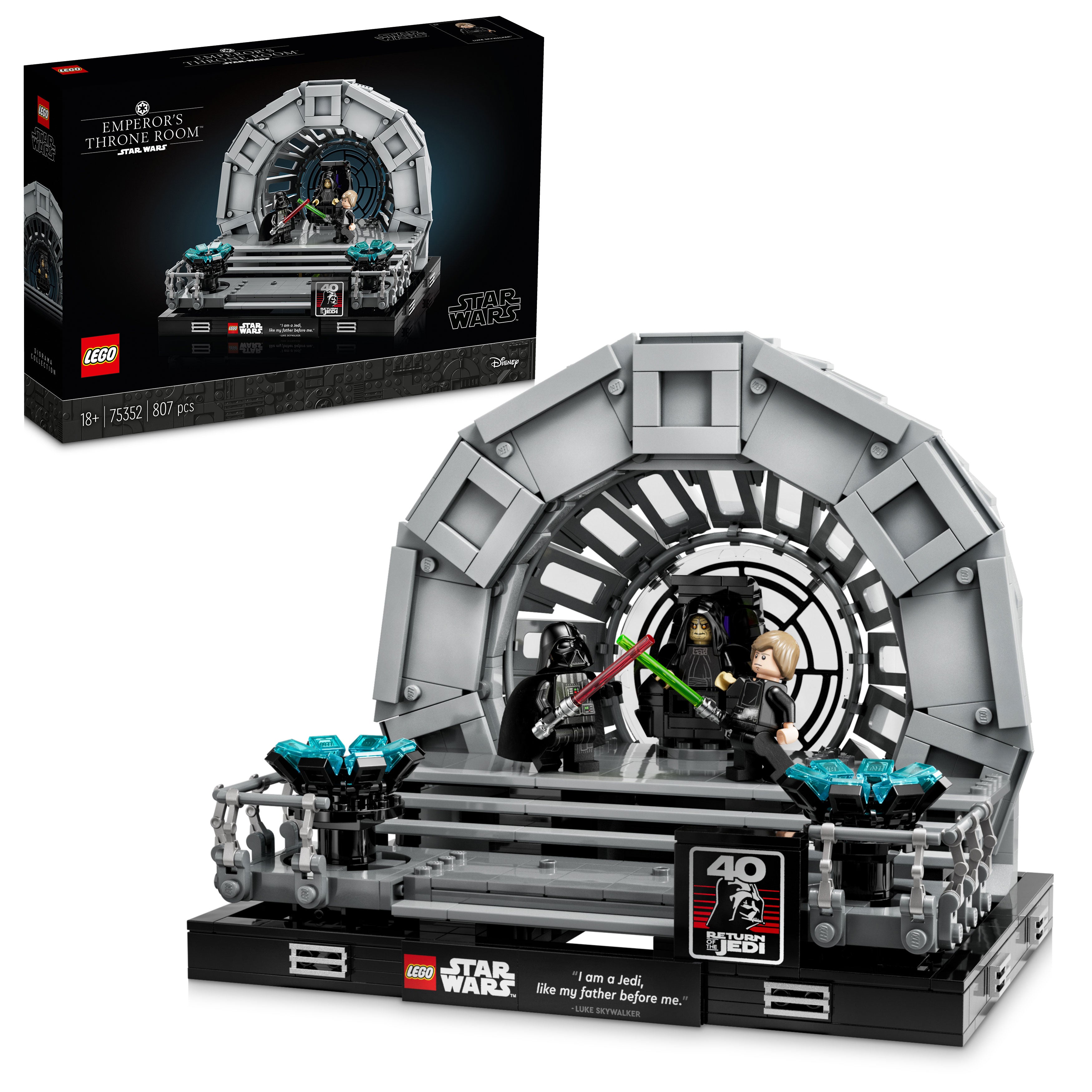 LEGO Star Wars™ Thronsaal des Imperators™ – Diorama 75352 - Bild 7