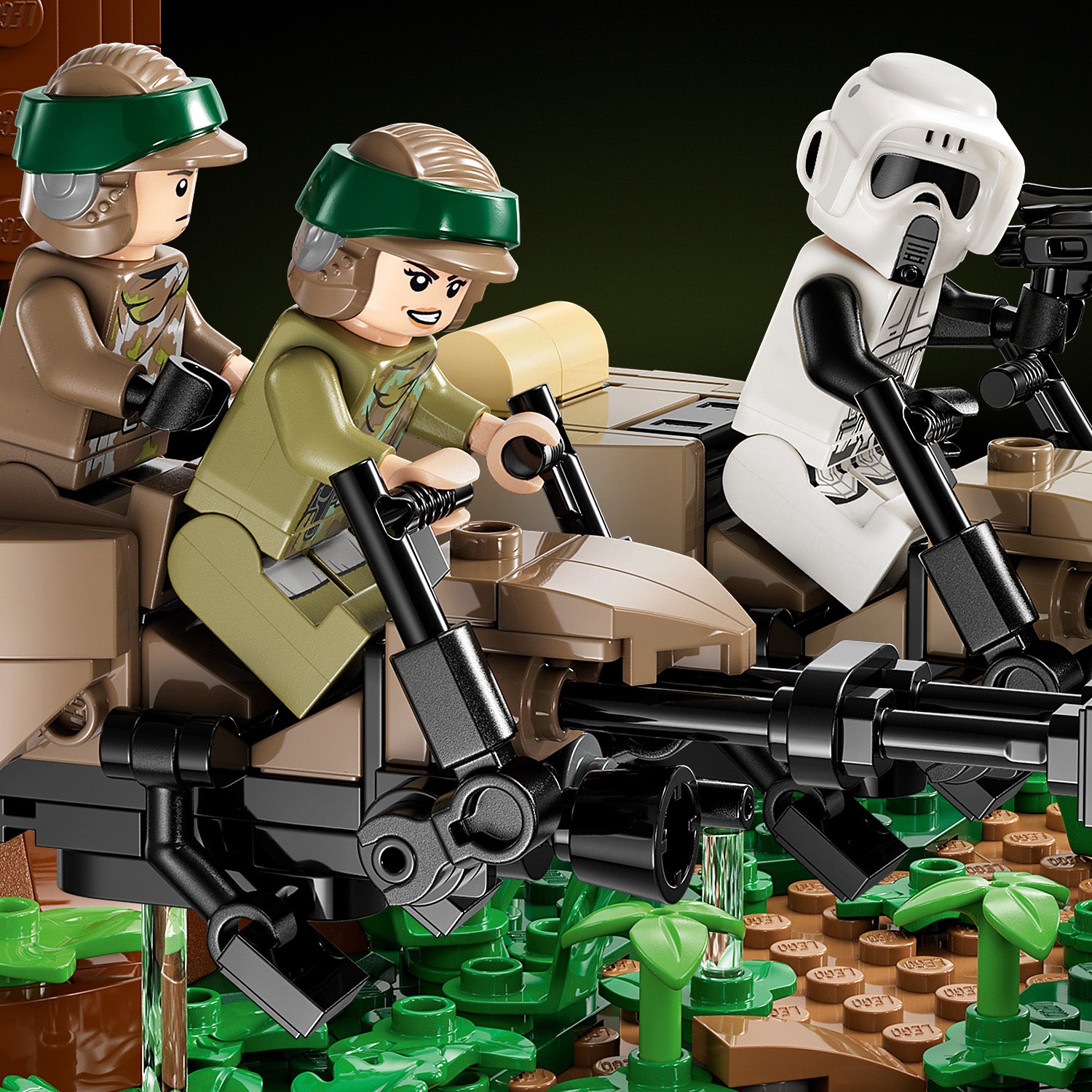 LEGO® Star Wars™ Verfolgungsjagd auf Endor™ – Diorama 75353 - Bild 5