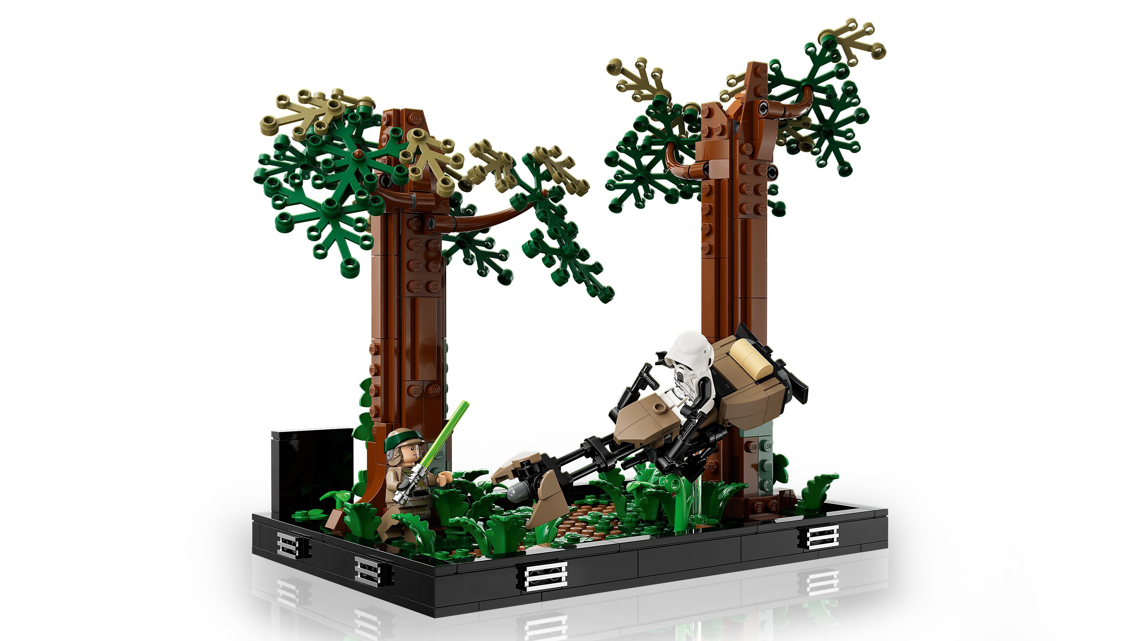 LEGO® Star Wars™ Verfolgungsjagd auf Endor™ – Diorama 75353 - Bild 3
