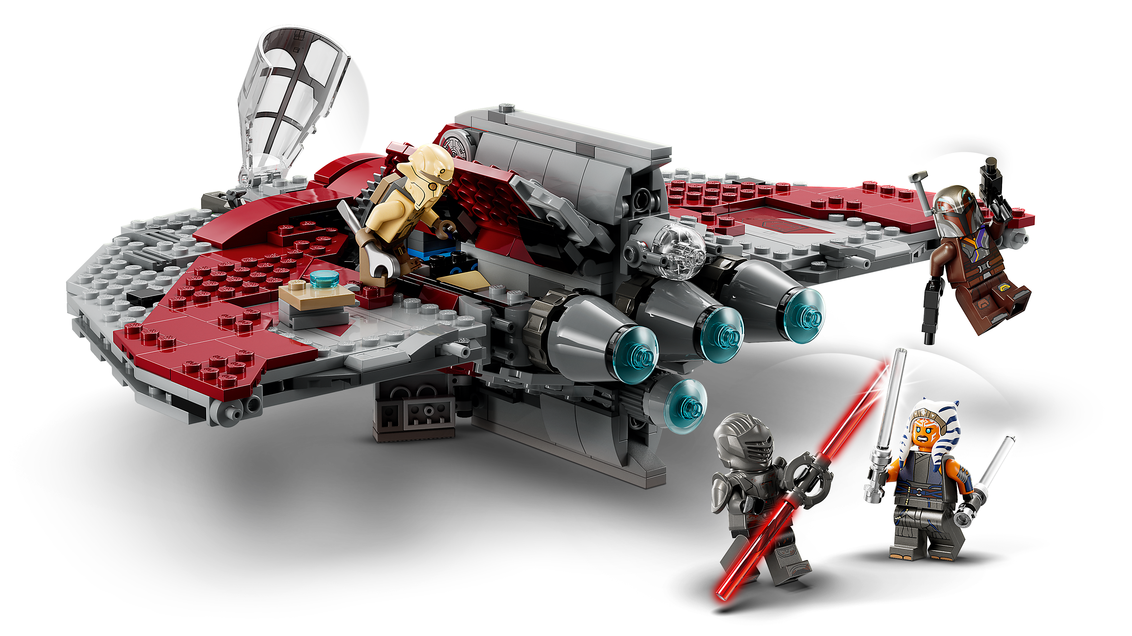 LEGO Star Wars Ahsoka Tanos T-6 Jedi Shuttle 75362 - Bild 3