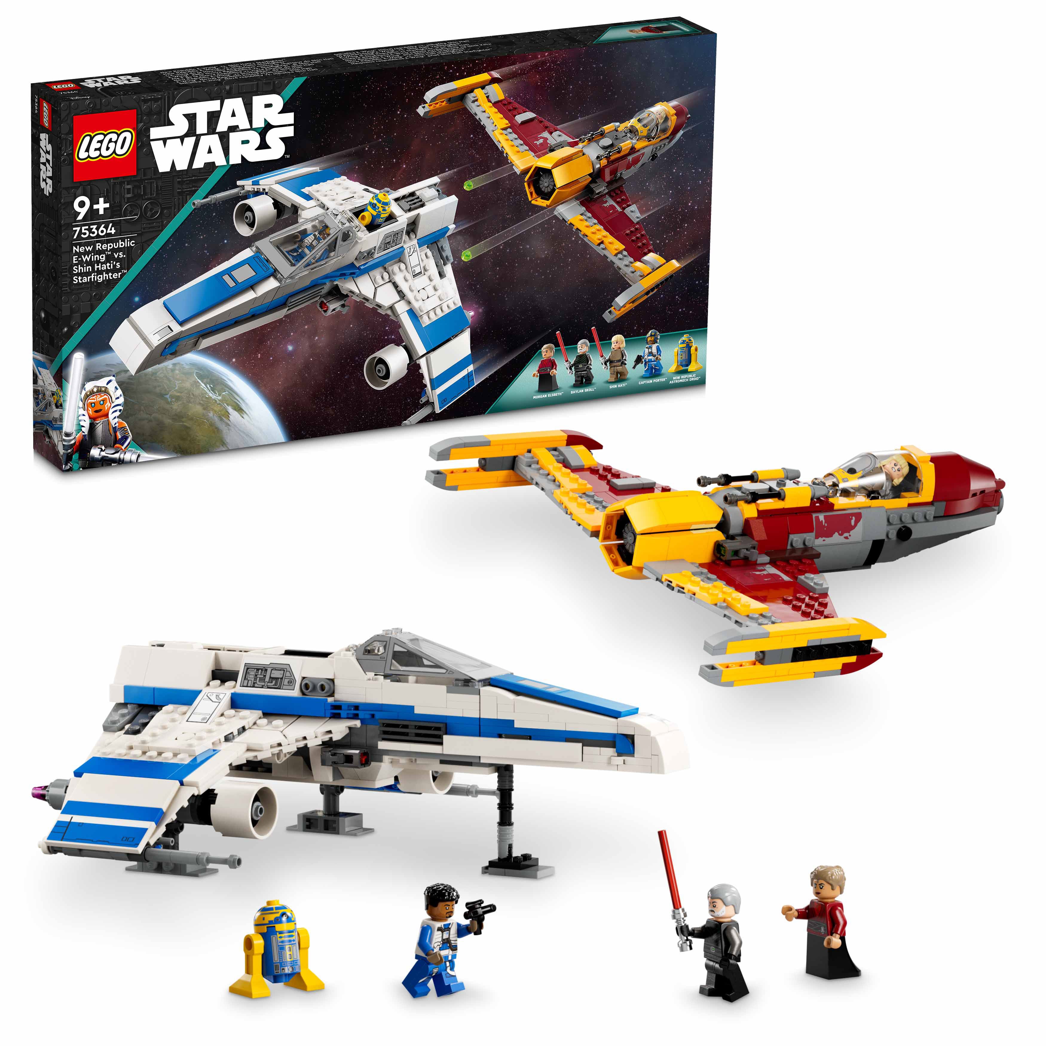 LEGO Star Wars™ New Republic E-Wing™ vs. Shin Hatis Starfighter™ 75364 - Bild 8