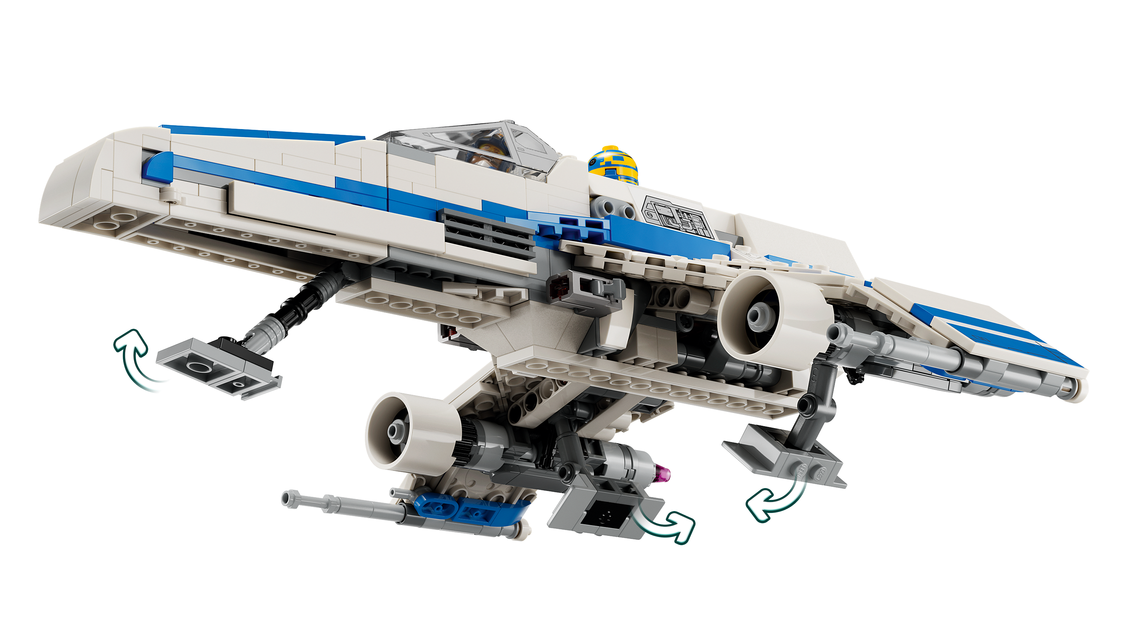 LEGO Star Wars™ New Republic E-Wing™ vs. Shin Hatis Starfighter™ 75364 - Bild 4