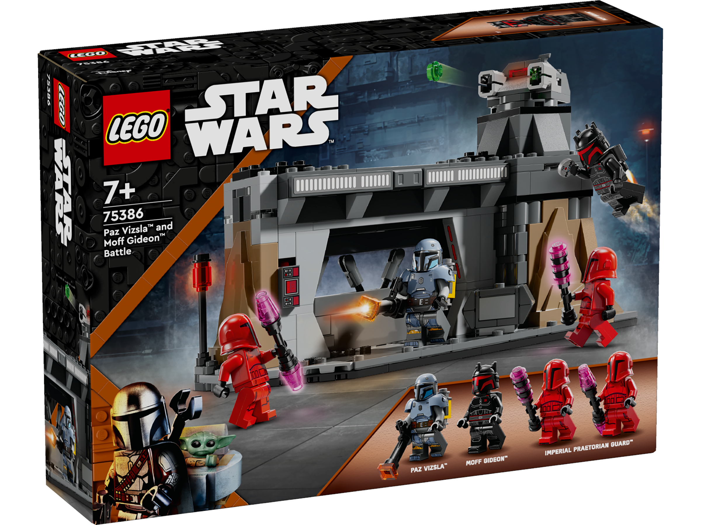 LEGO® Star Wars™ Duell zwischen Paz Vizsla™ und Moff Gideon™ 75386 - Bild 1